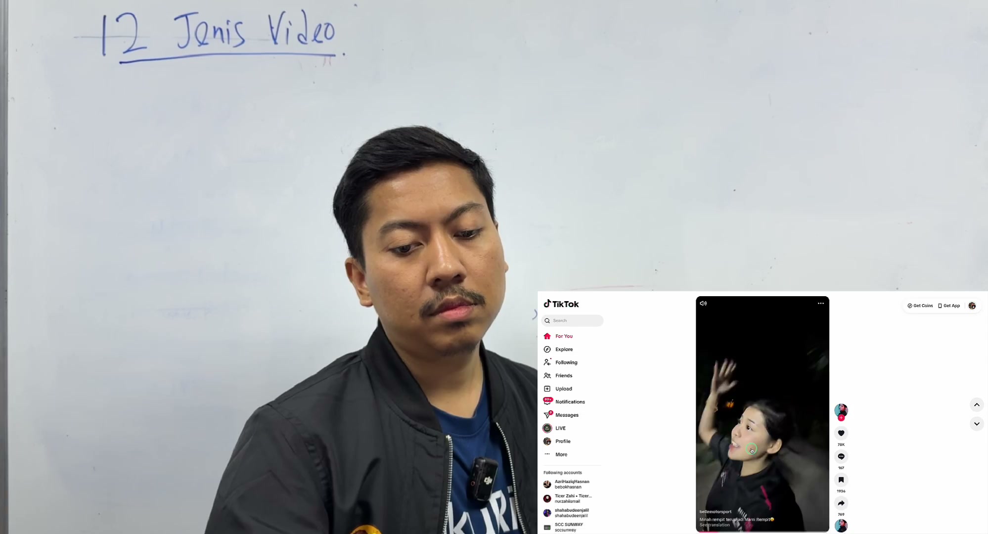 Paparan rakaman pada 00:02:06