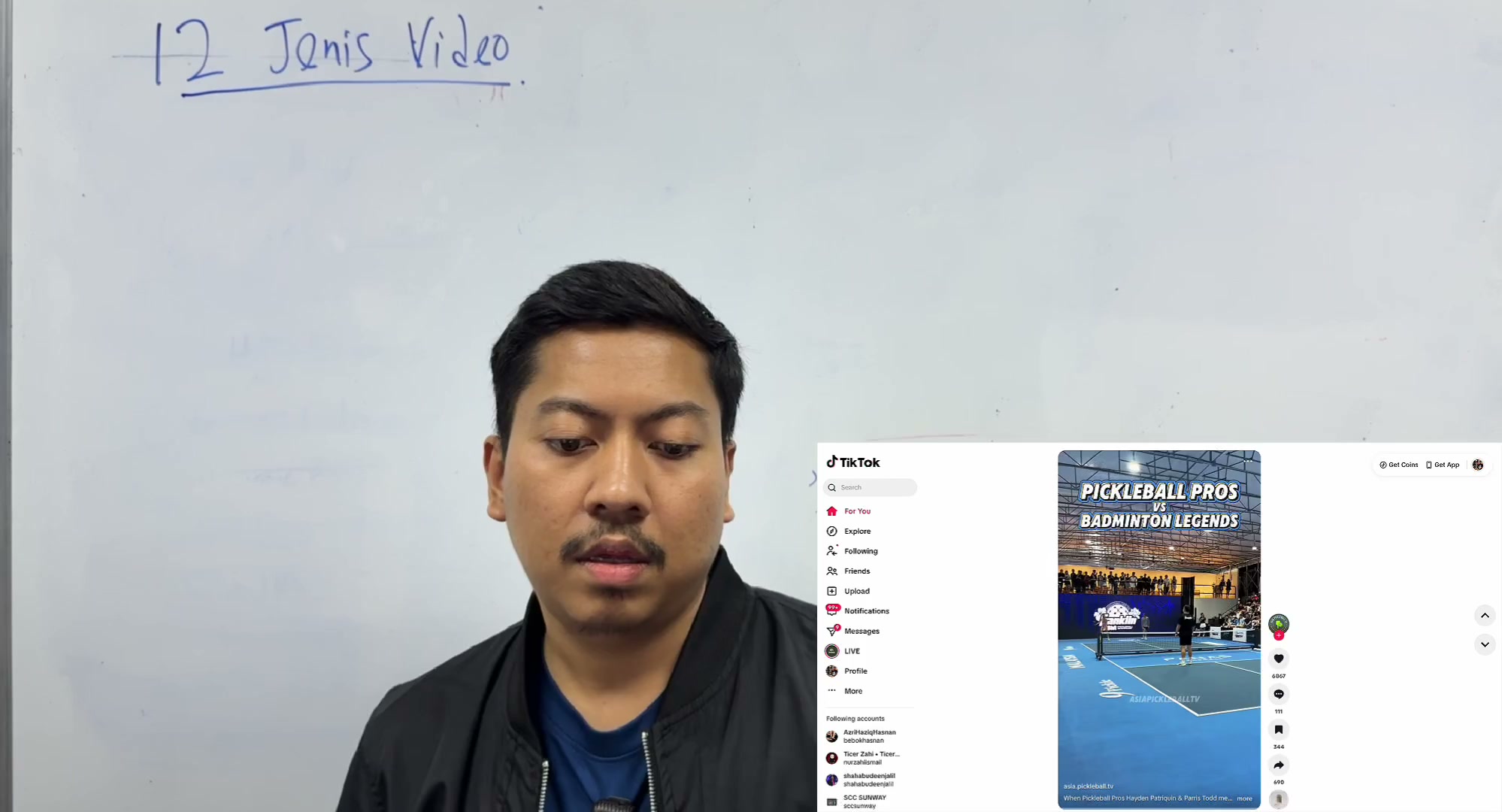 Paparan rakaman pada 00:05:54