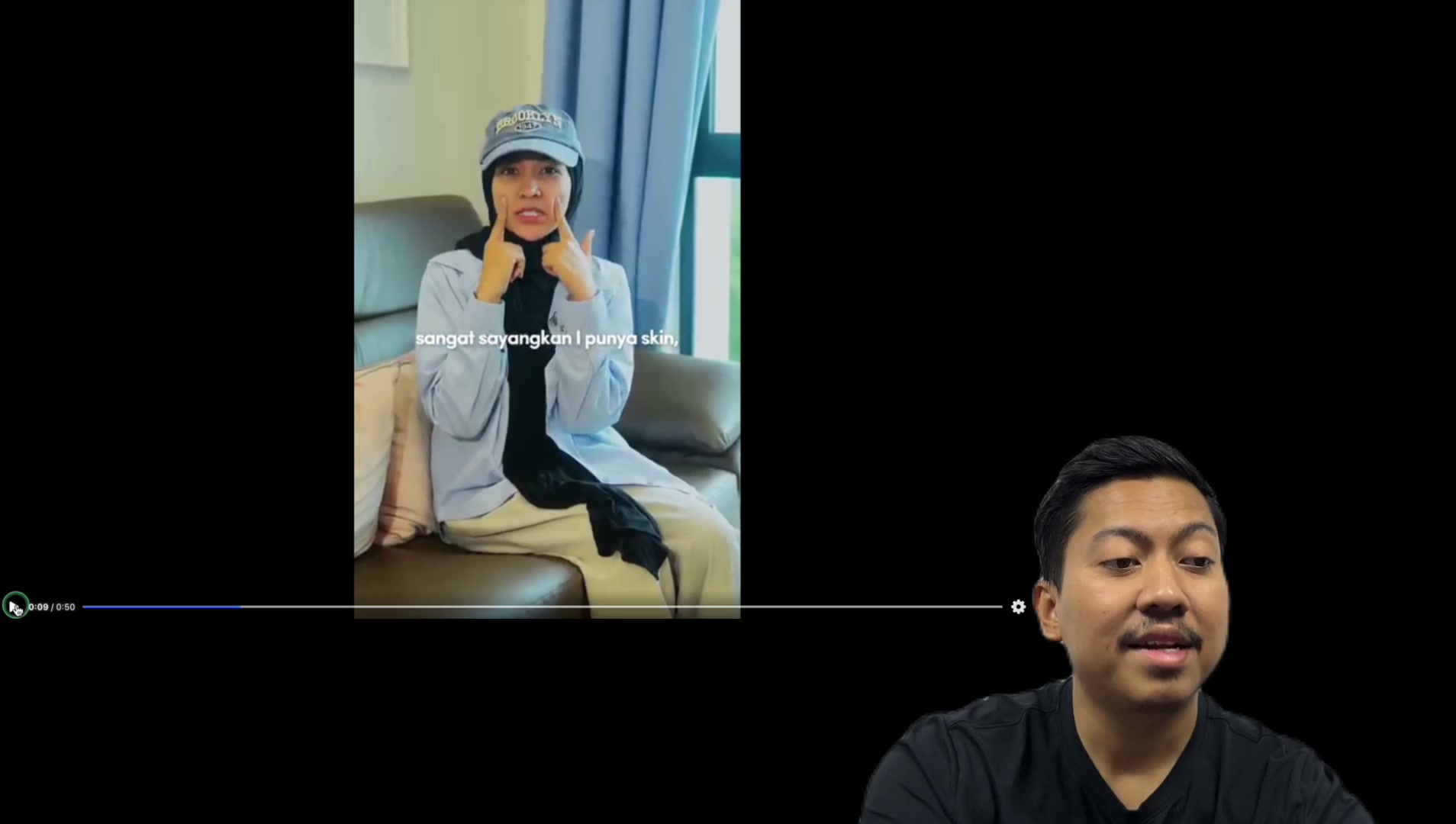 Paparan rakaman pada 00:03:03