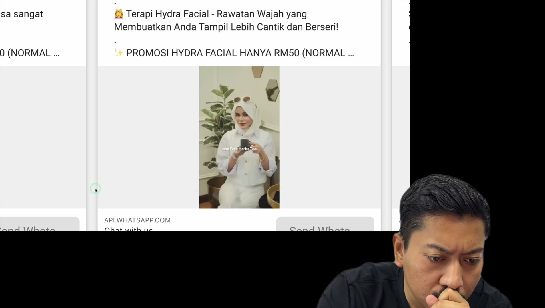 Paparan rakaman pada 00:04:45