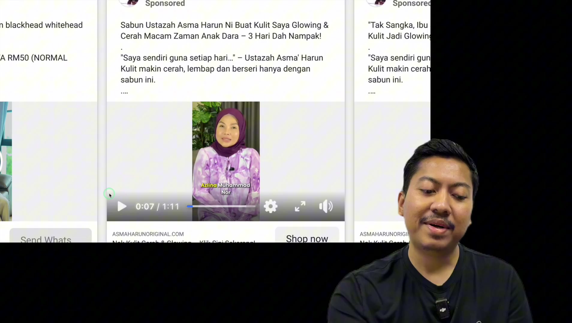 Paparan rakaman pada 00:06:24
