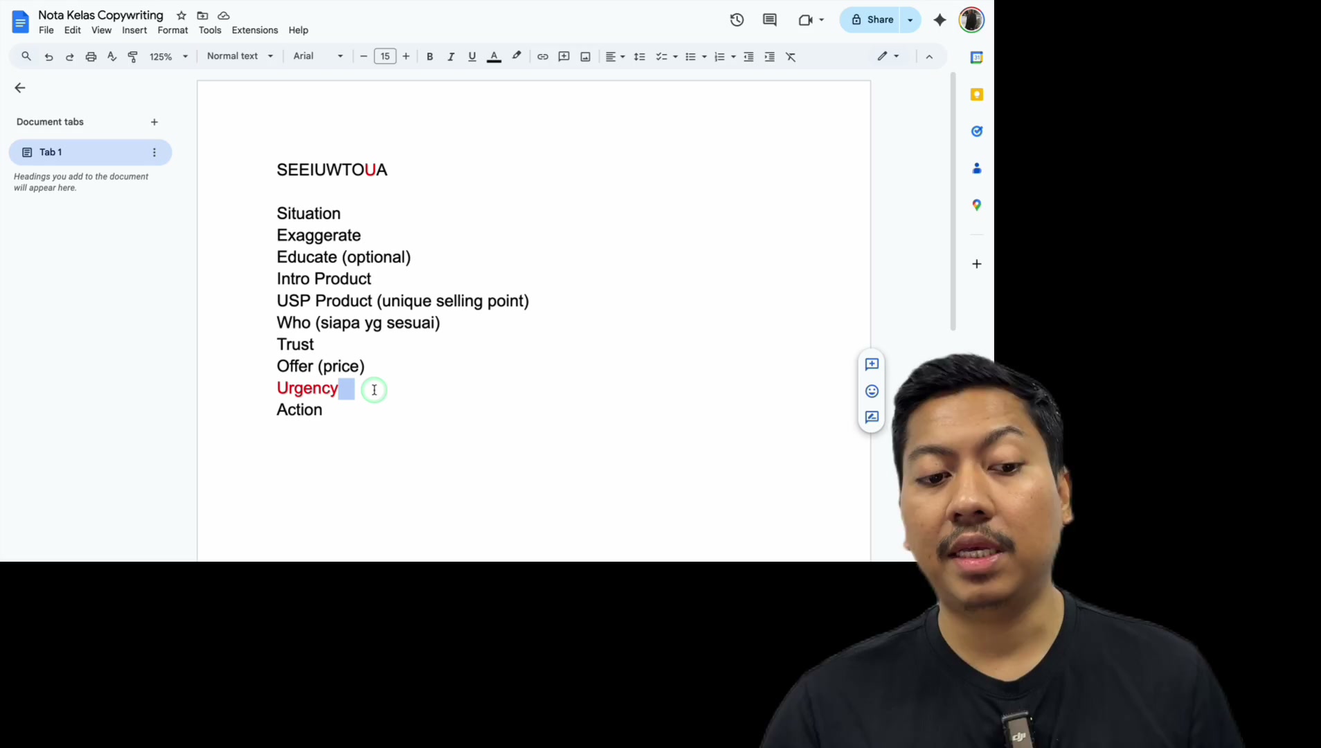 Paparan rakaman pada 00:13:54