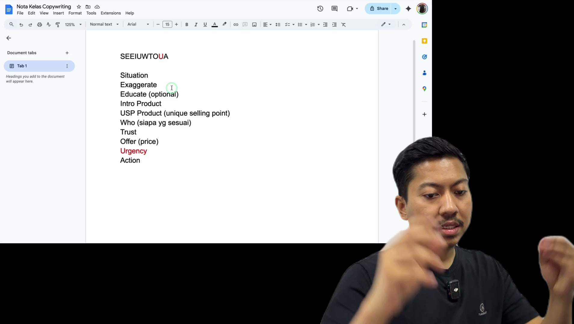 Paparan rakaman pada 00:14:09