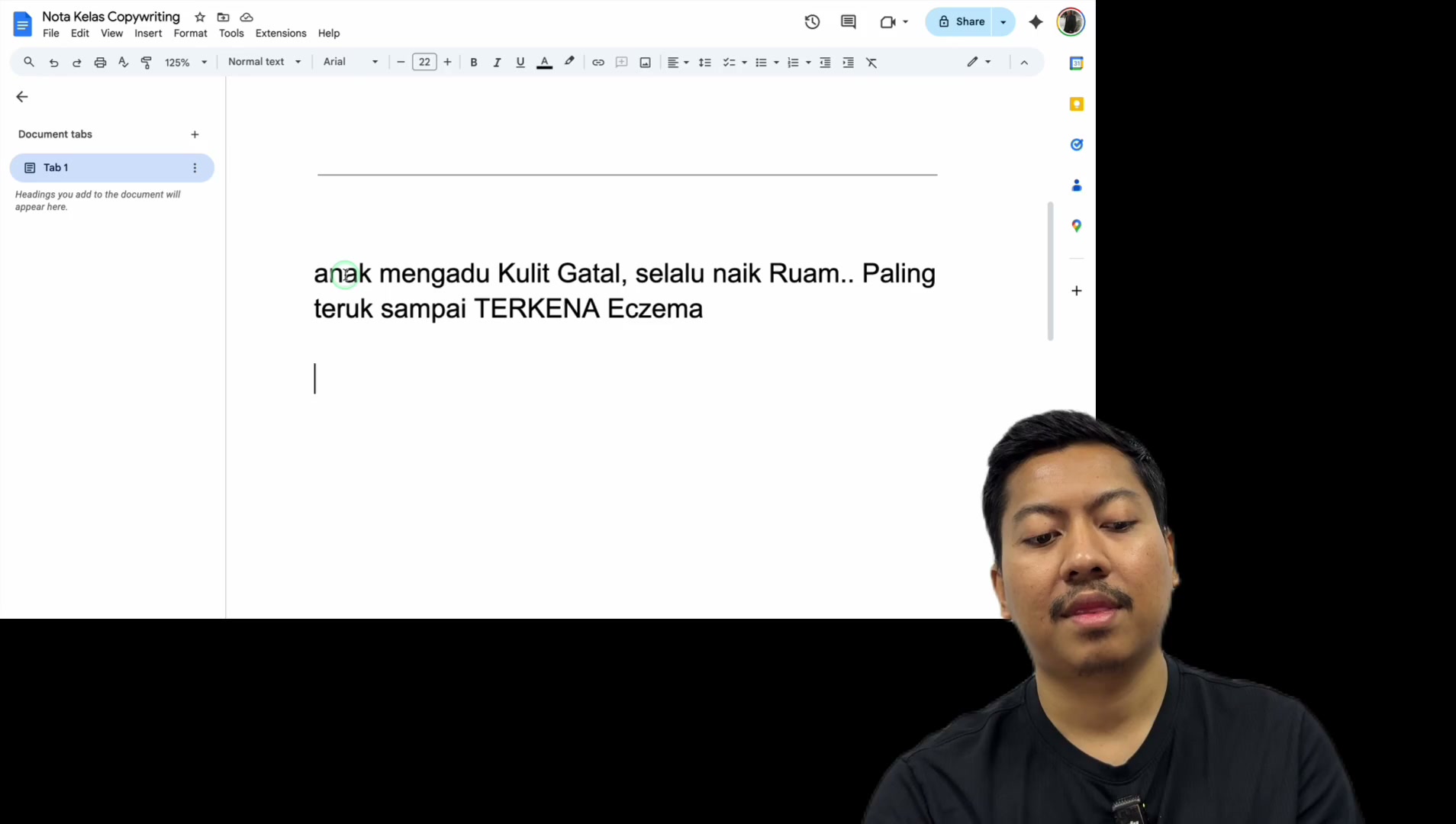 Paparan rakaman pada 00:21:15