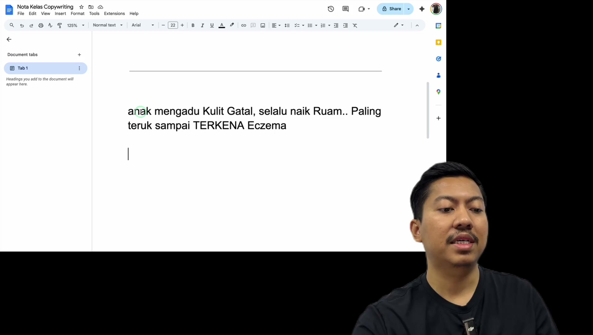 Paparan rakaman pada 00:21:18
