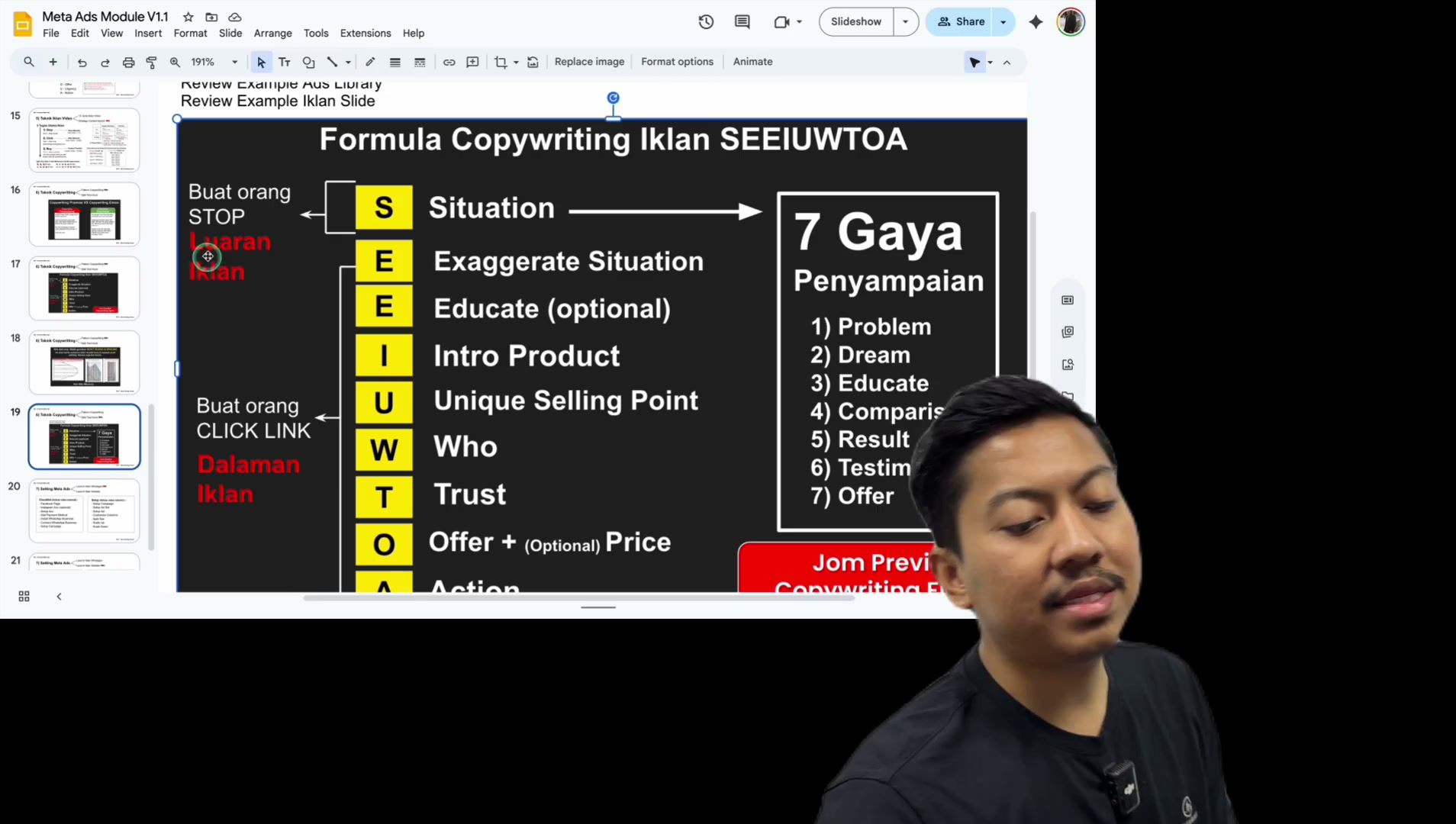 Paparan rakaman pada 00:21:54