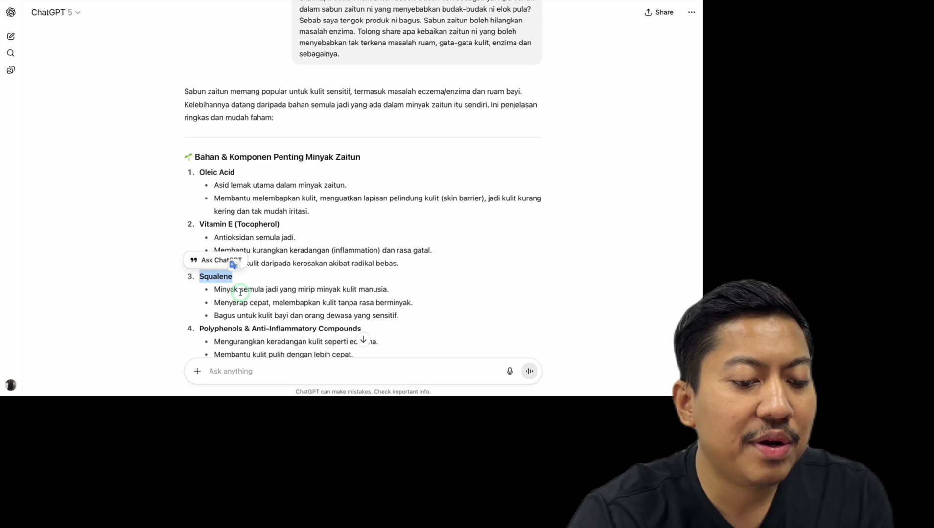 Paparan rakaman pada 00:24:45