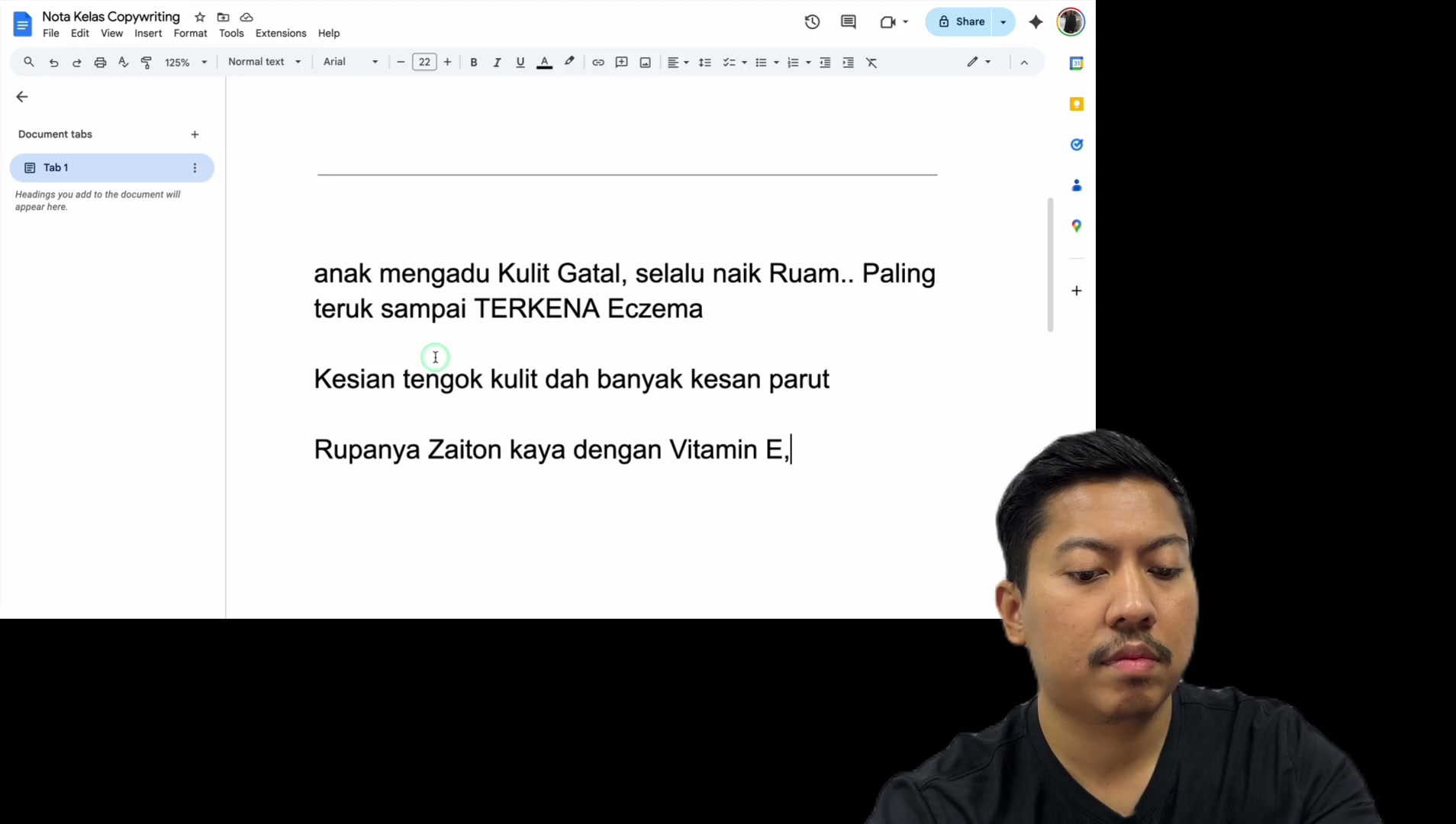 Paparan rakaman pada 00:25:27