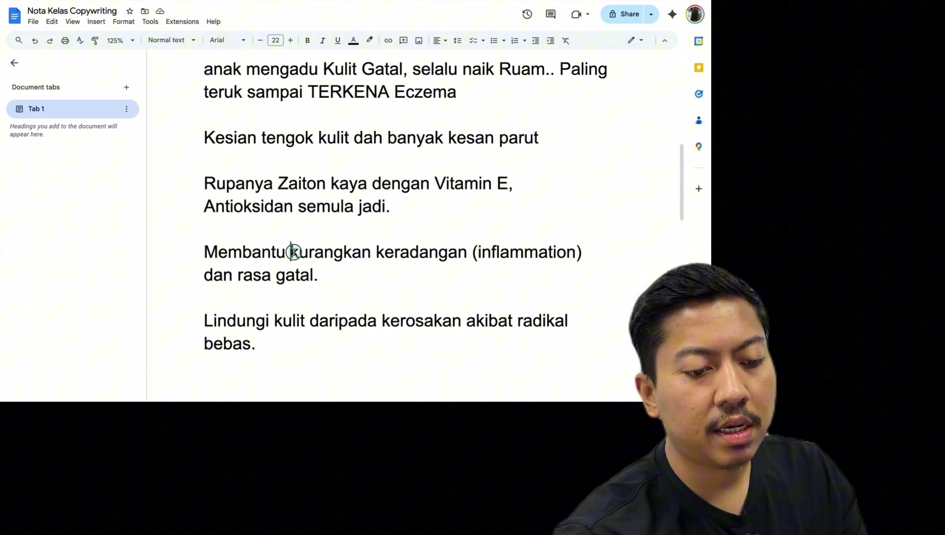 Paparan rakaman pada 00:25:36