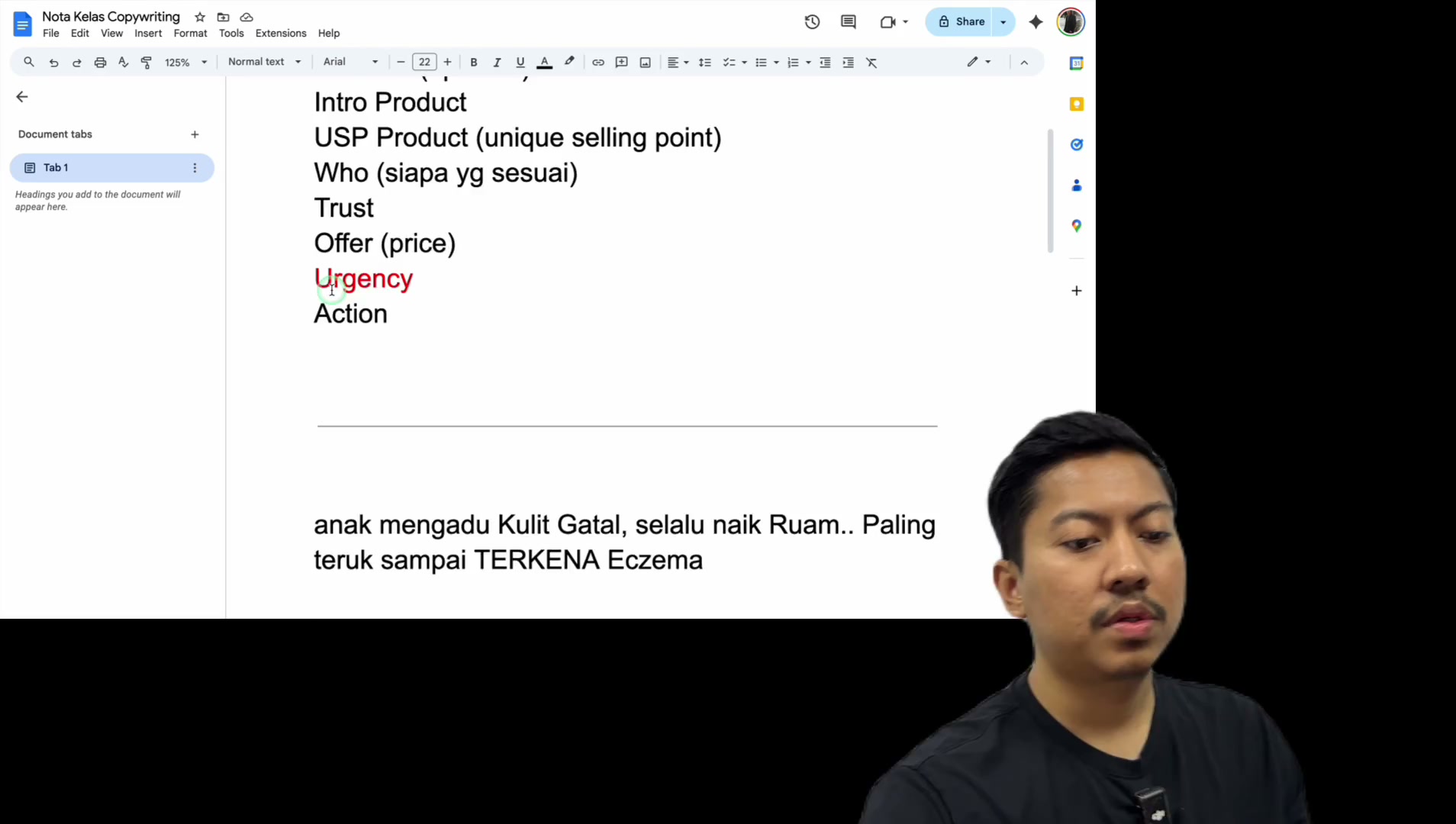 Paparan rakaman pada 00:26:54