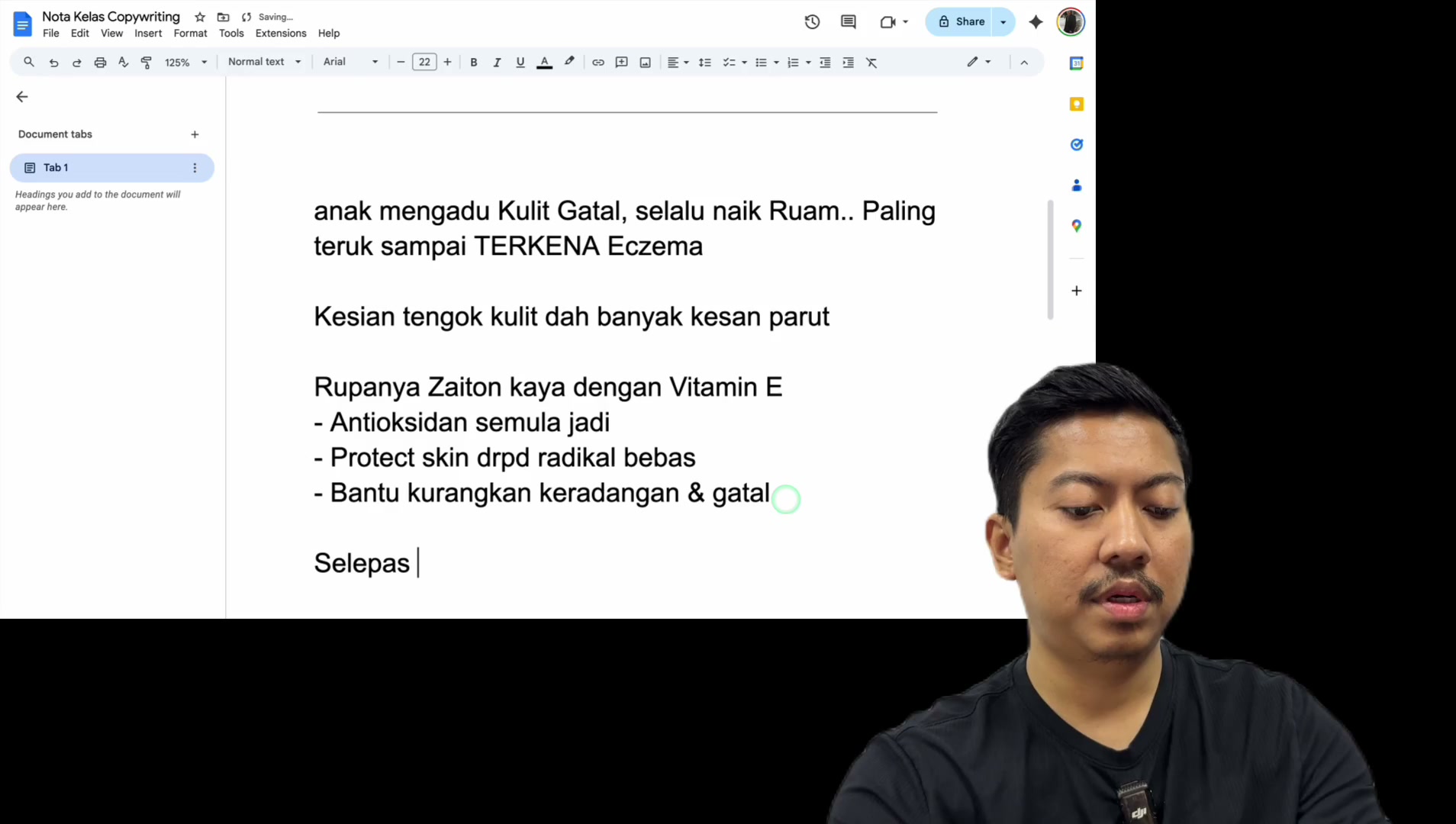 Paparan rakaman pada 00:27:33