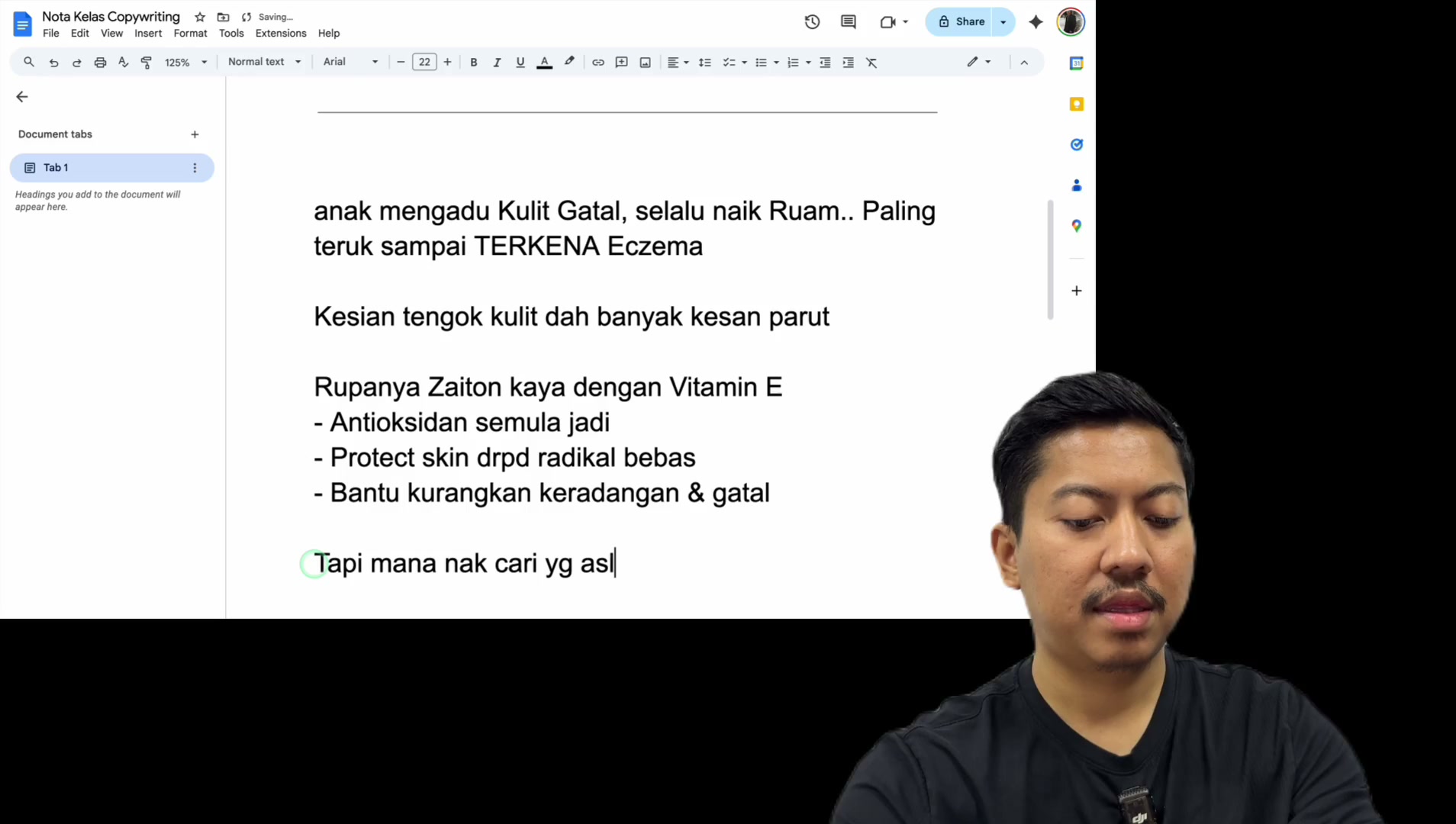 Paparan rakaman pada 00:28:03
