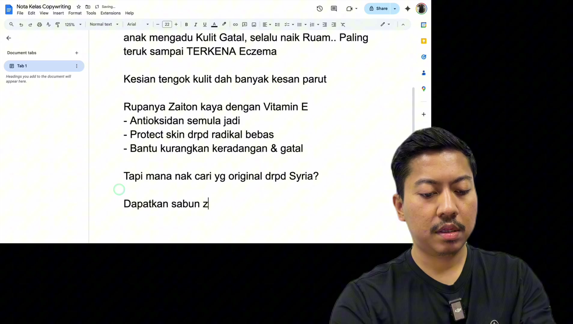 Paparan rakaman pada 00:29:00