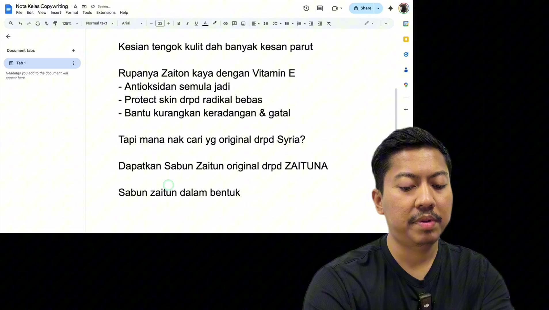 Paparan rakaman pada 00:30:12