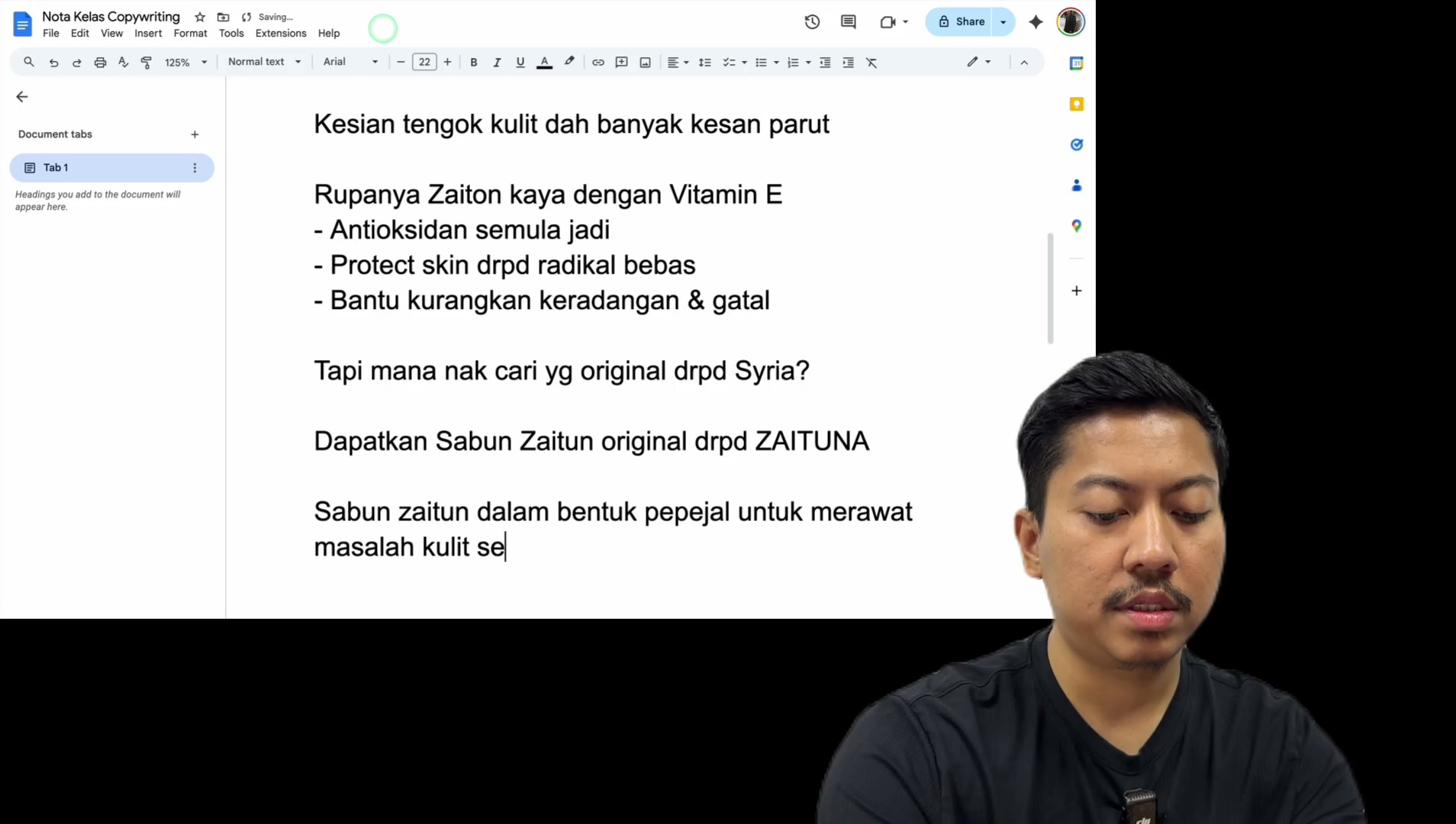 Paparan rakaman pada 00:31:18