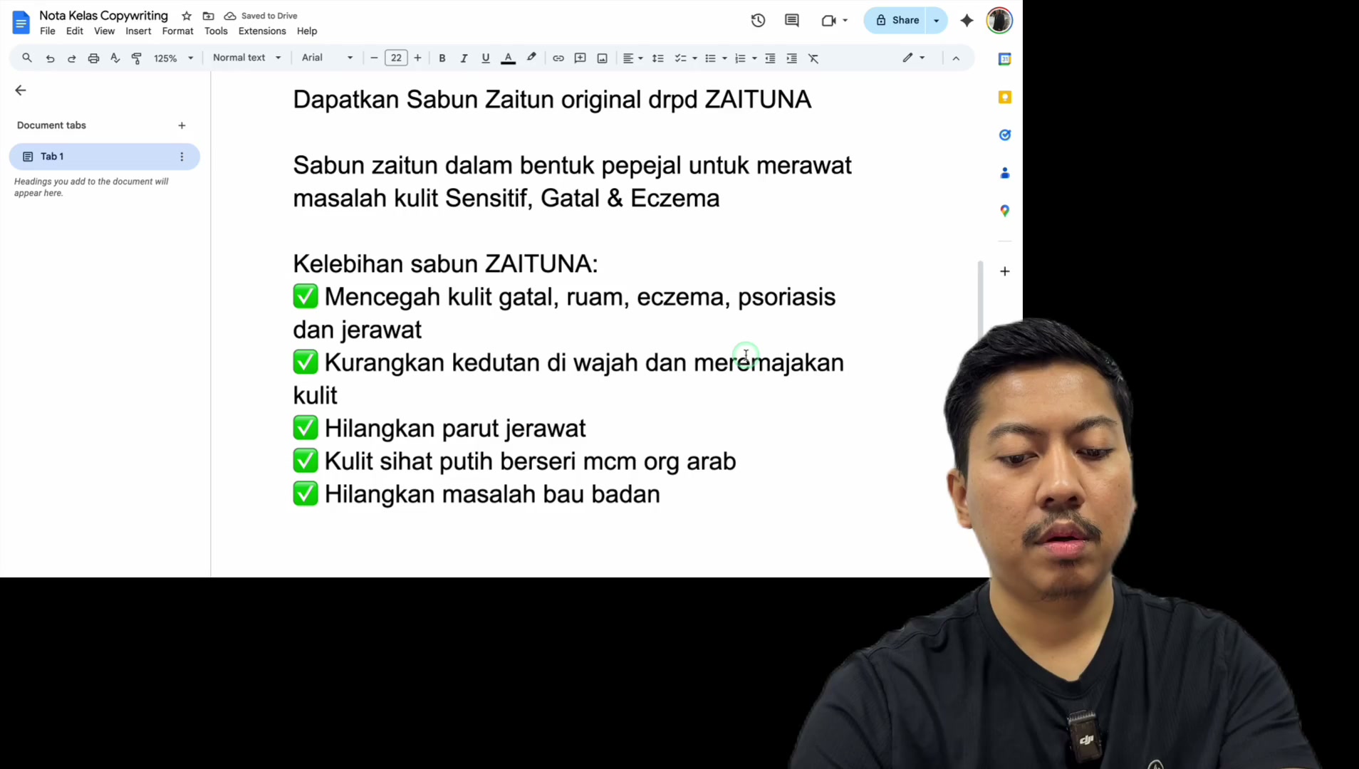 Paparan rakaman pada 00:32:48