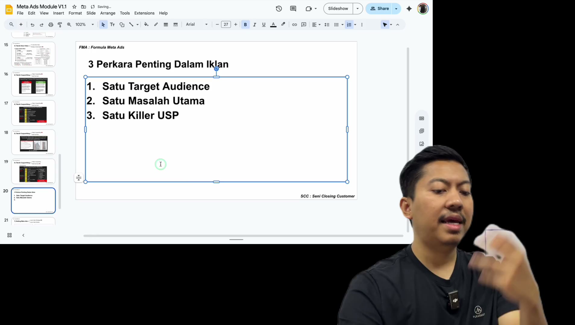 Paparan rakaman pada 00:35:48