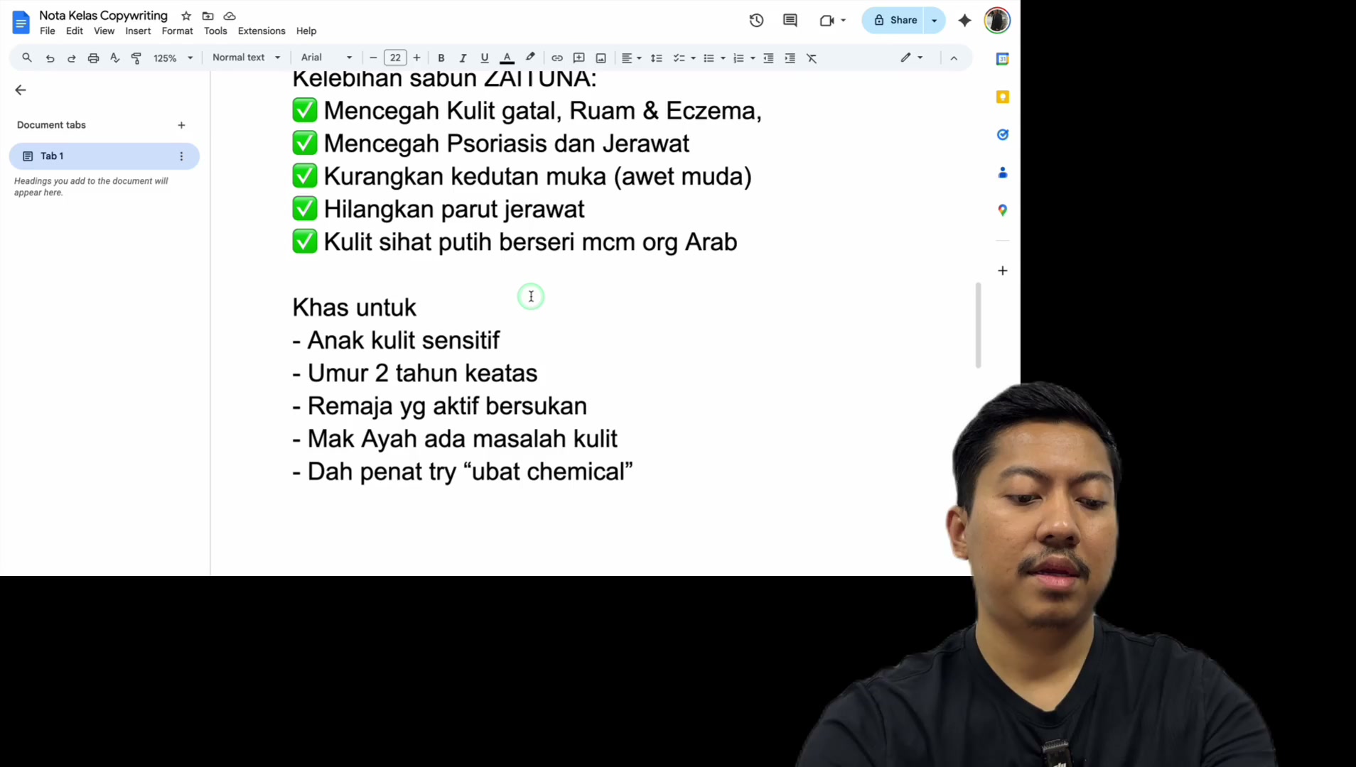 Paparan rakaman pada 00:38:15