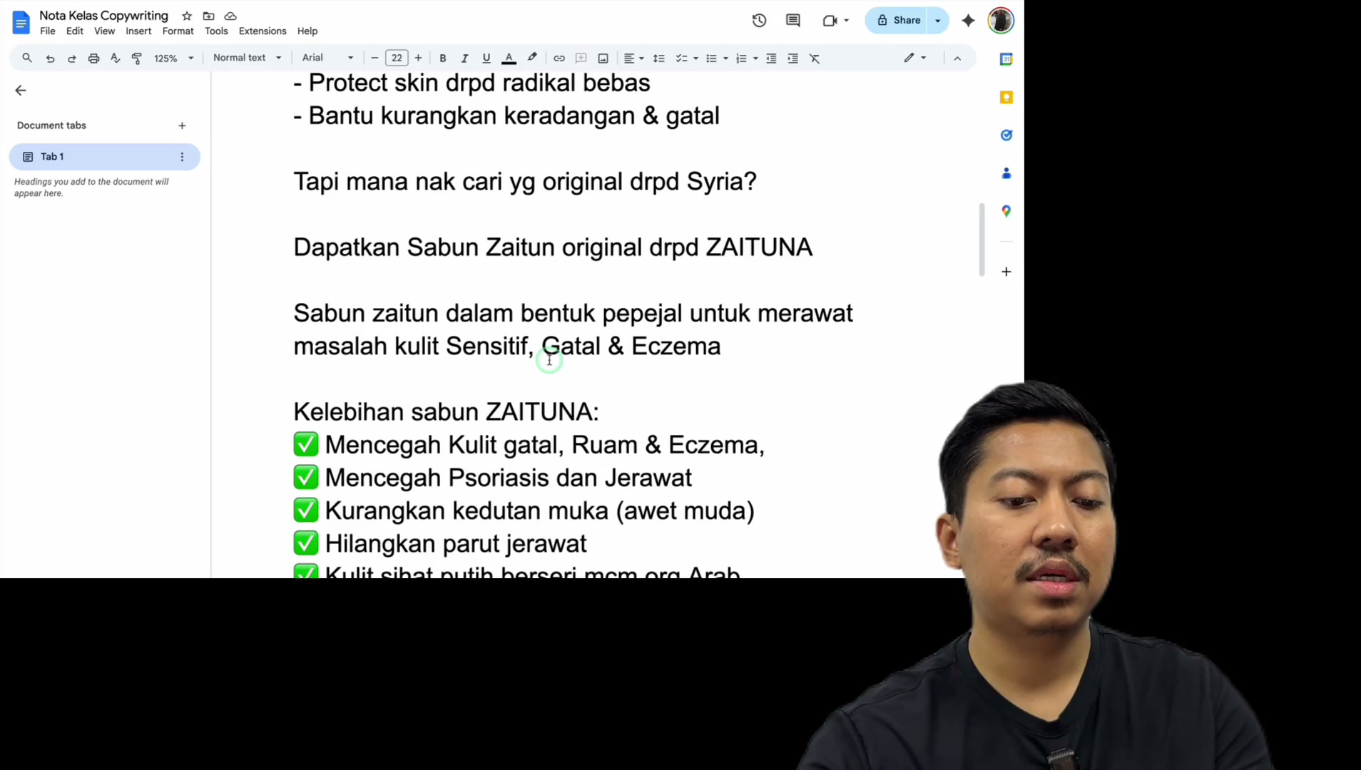 Paparan rakaman pada 00:42:39