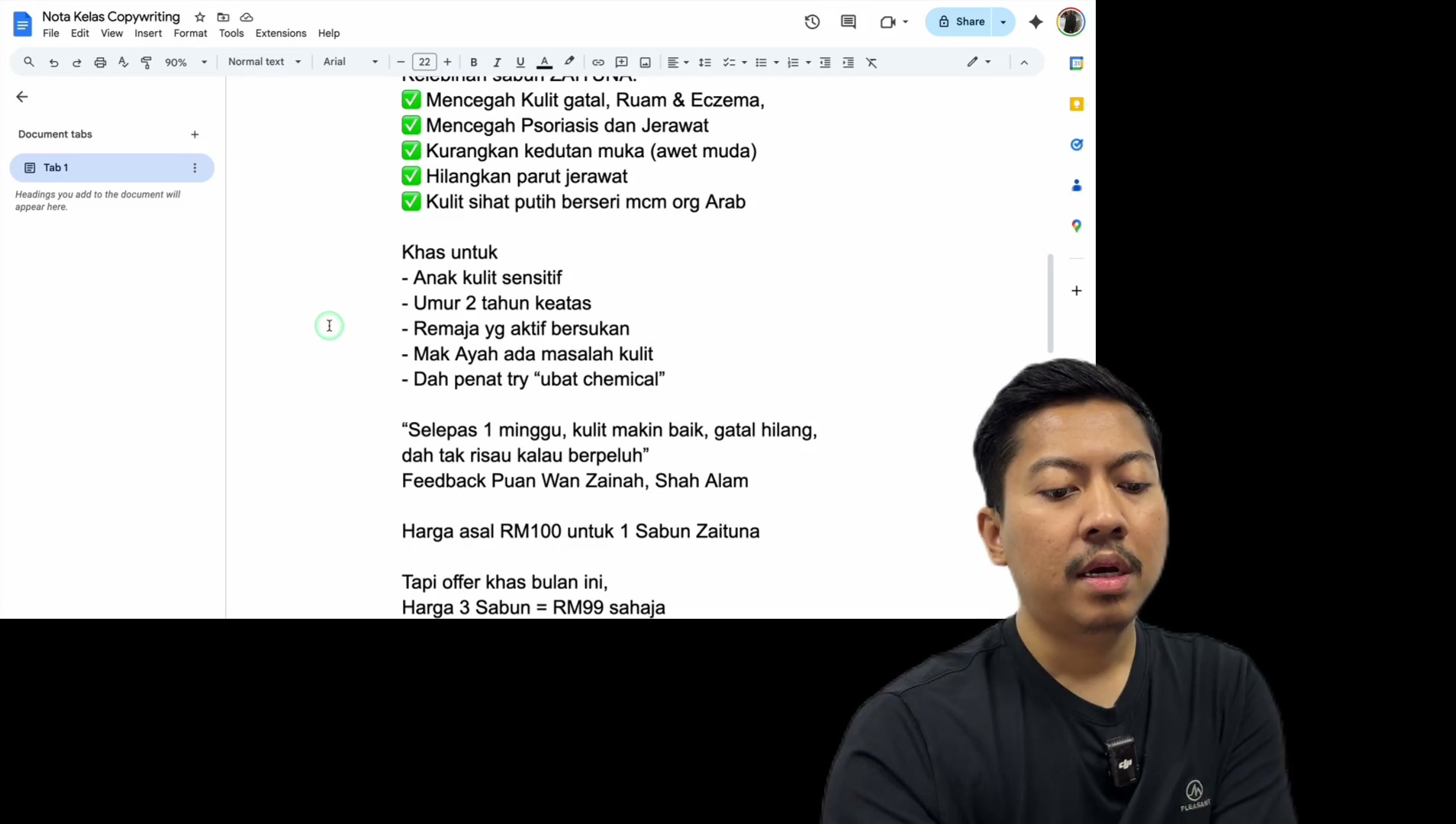 Paparan rakaman pada 00:48:00