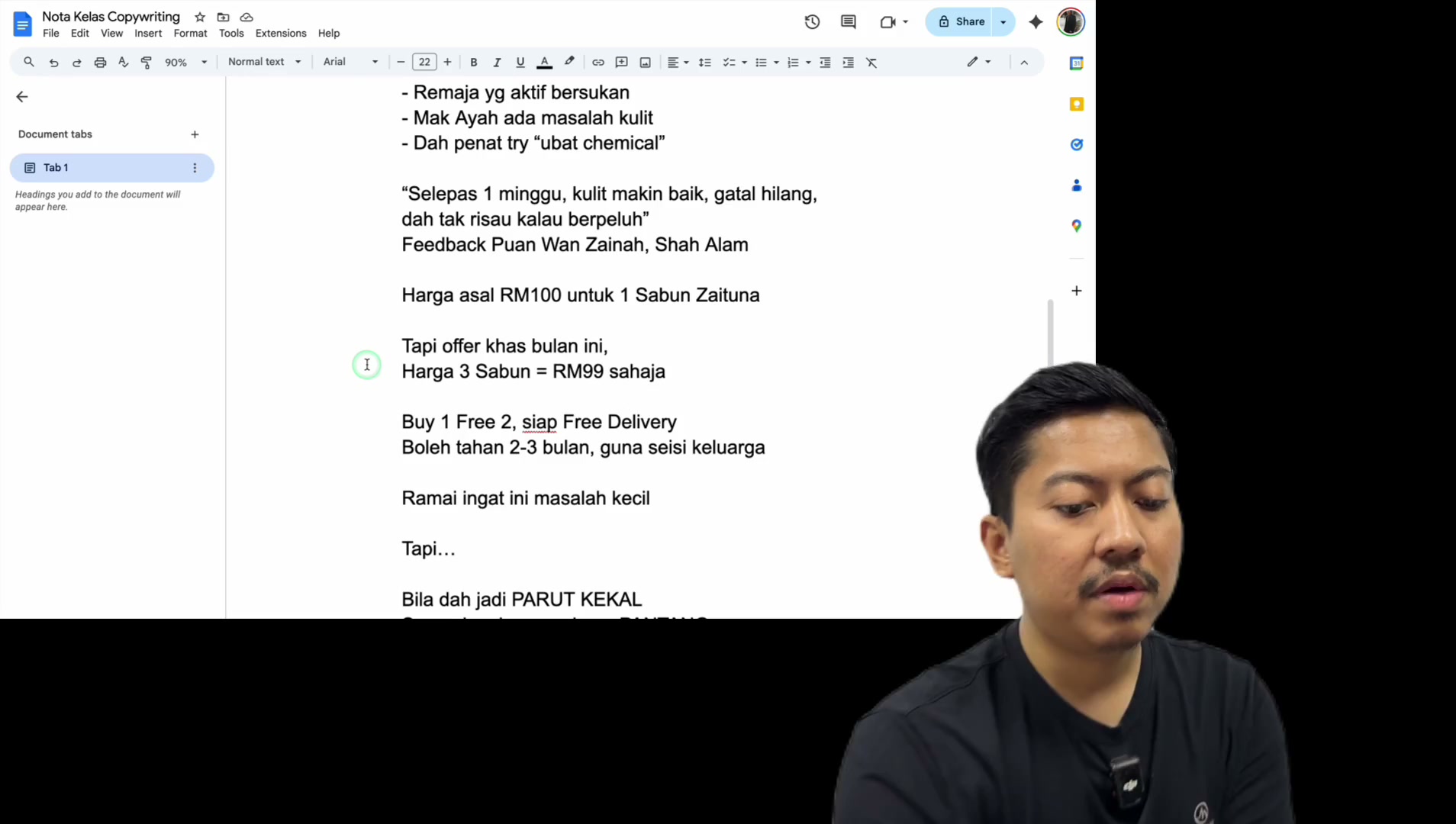 Paparan rakaman pada 00:48:12