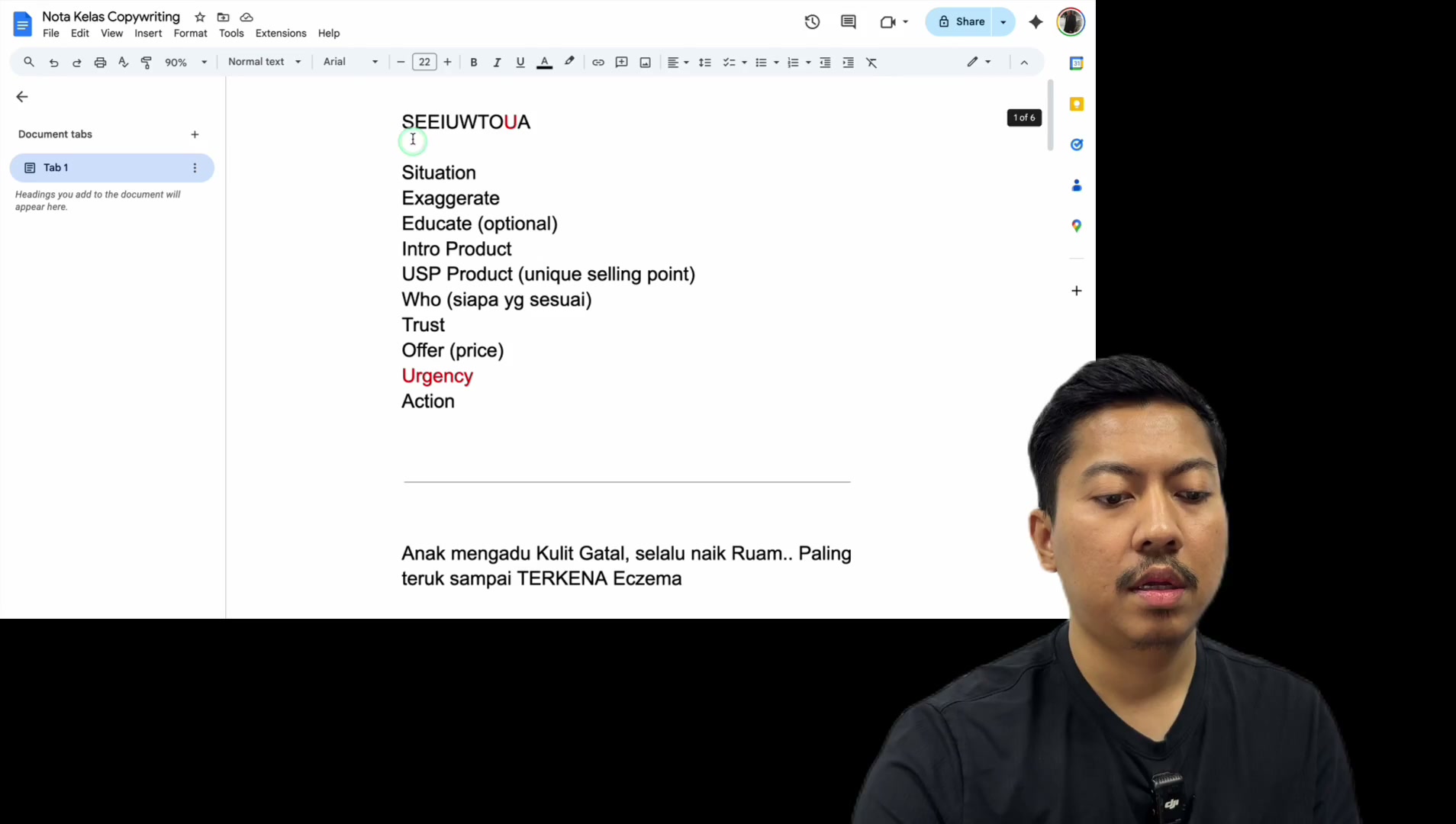 Paparan rakaman pada 00:50:12
