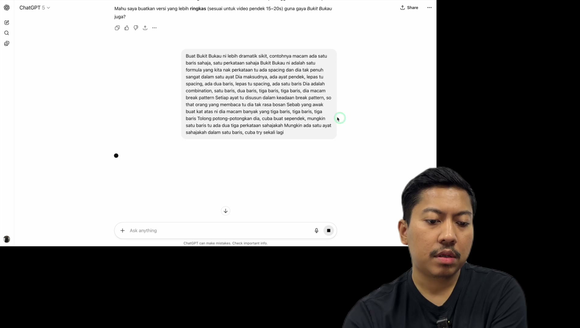 Paparan rakaman pada 00:56:00