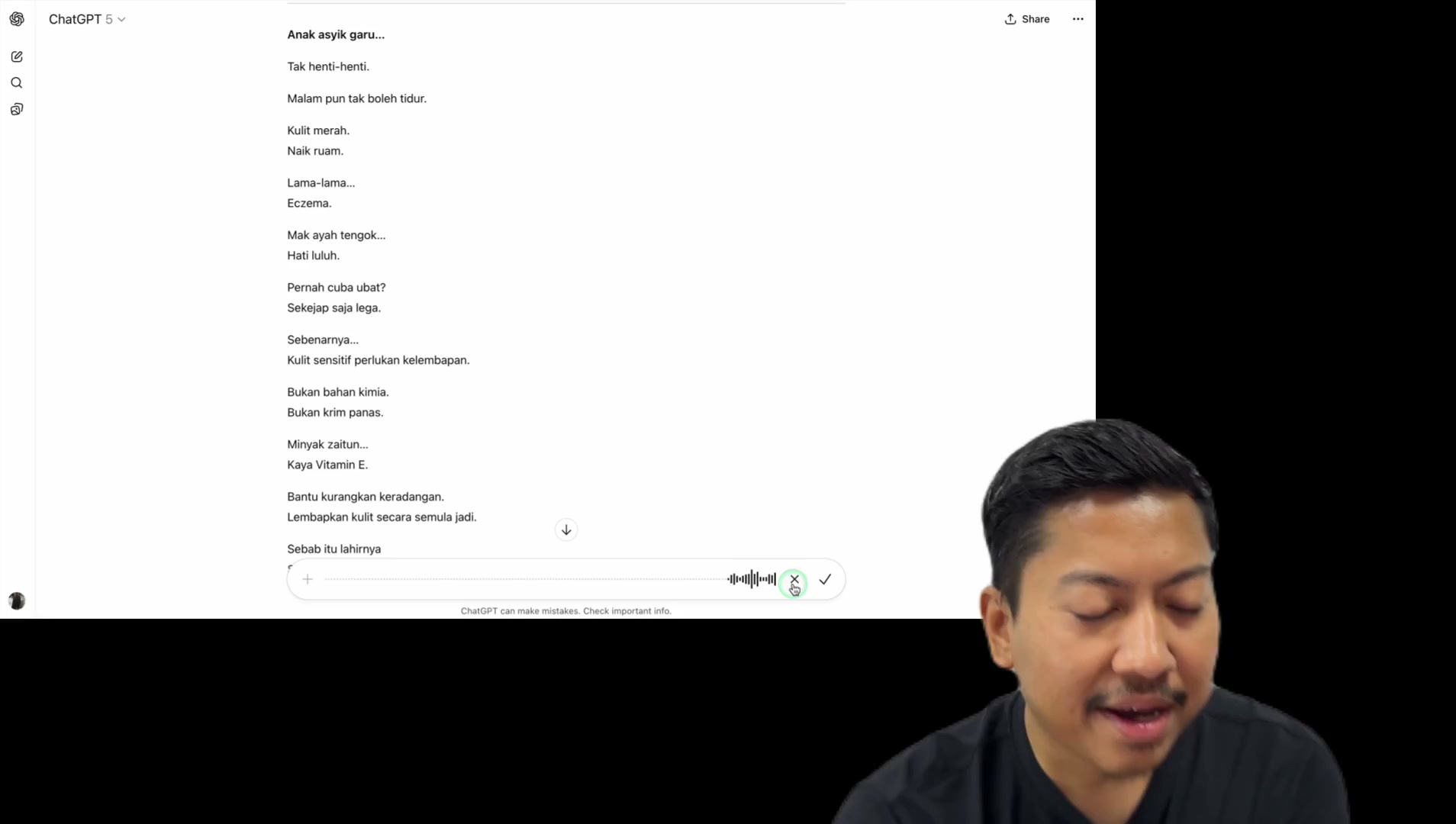 Paparan rakaman pada 00:56:18