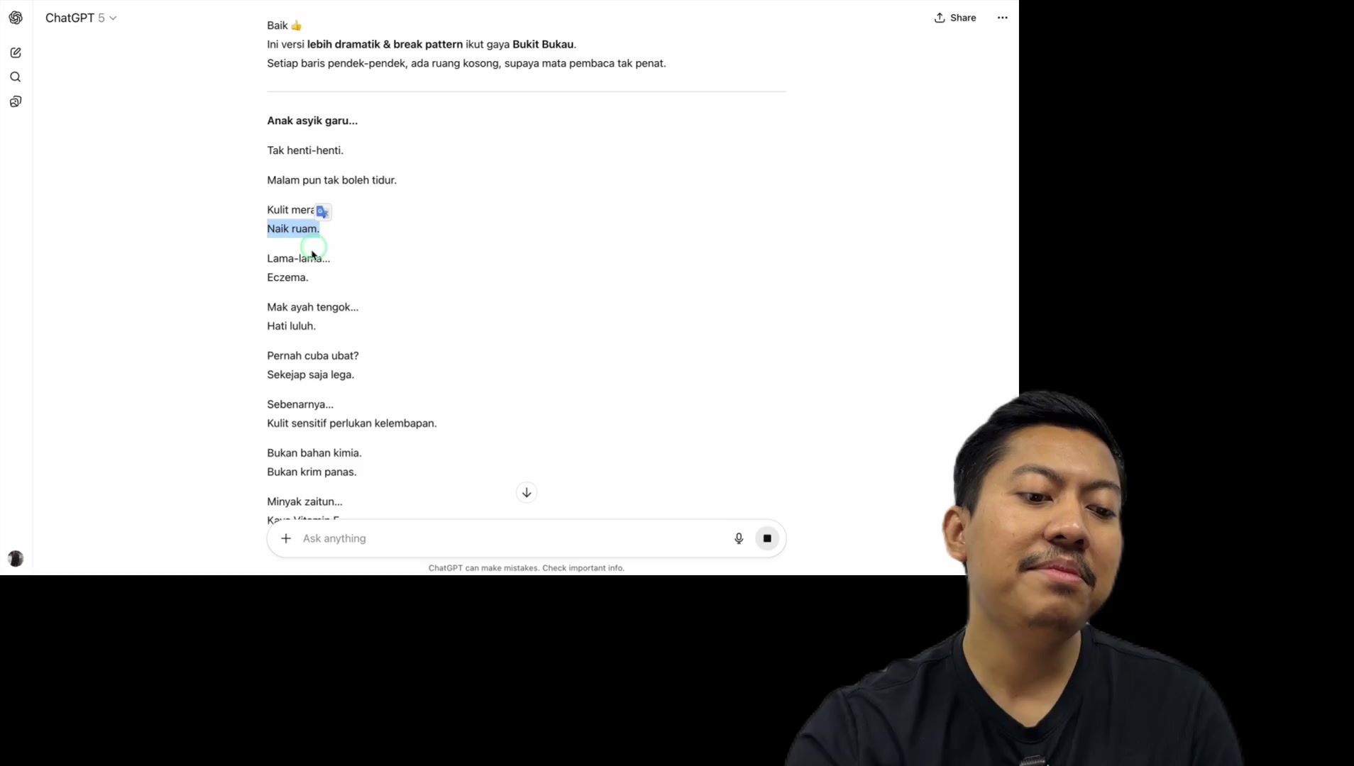 Paparan rakaman pada 00:56:36