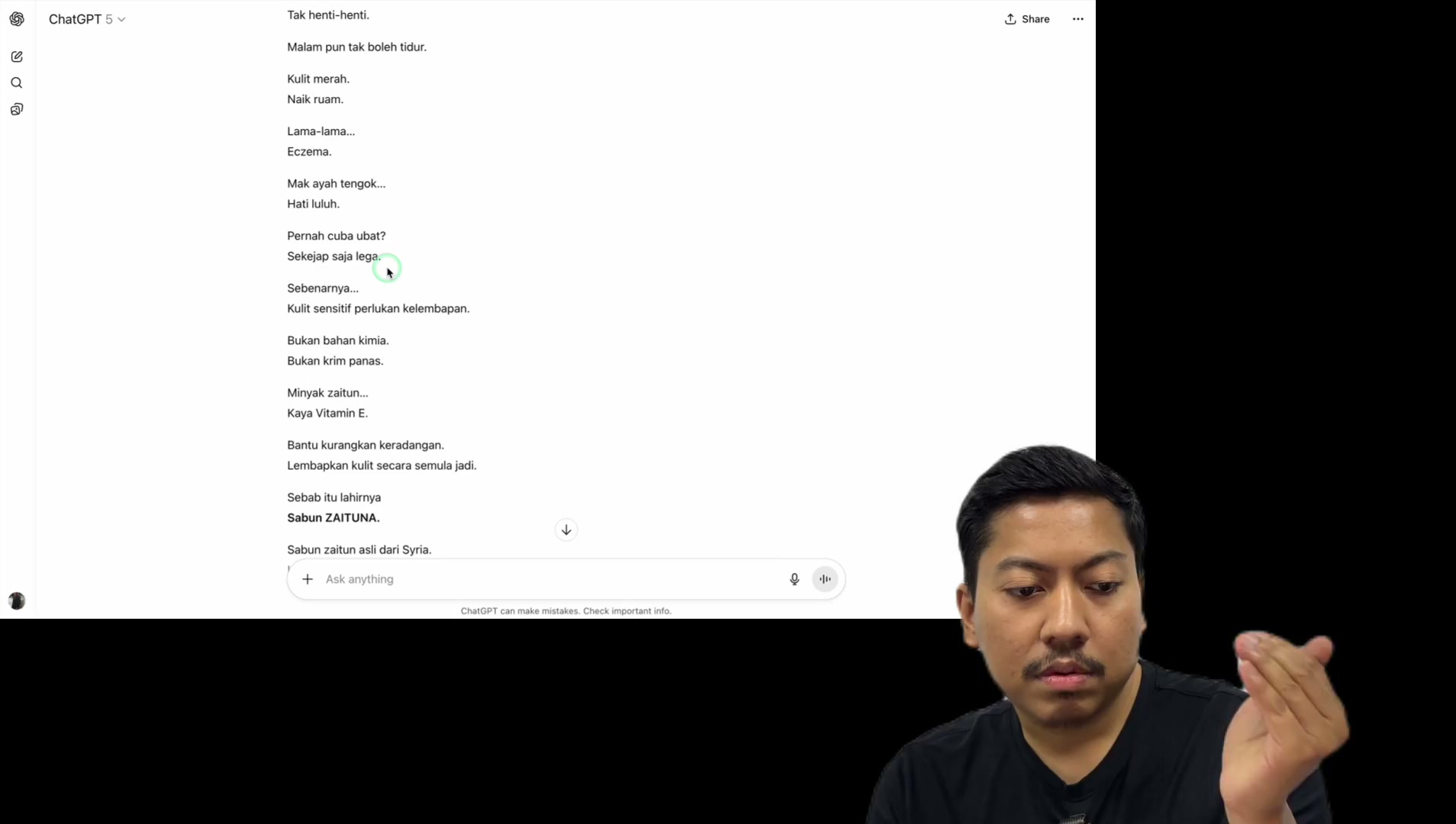 Paparan rakaman pada 00:56:54