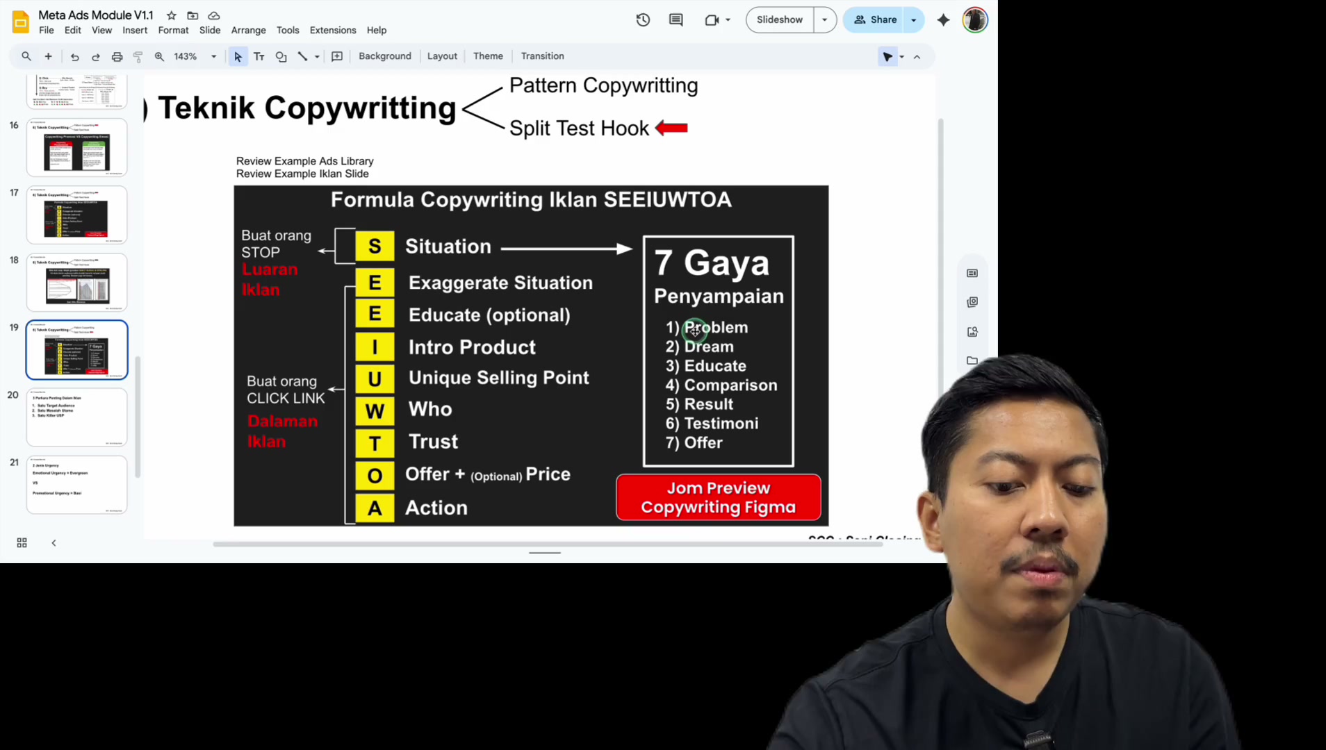 Paparan rakaman pada 01:00:09