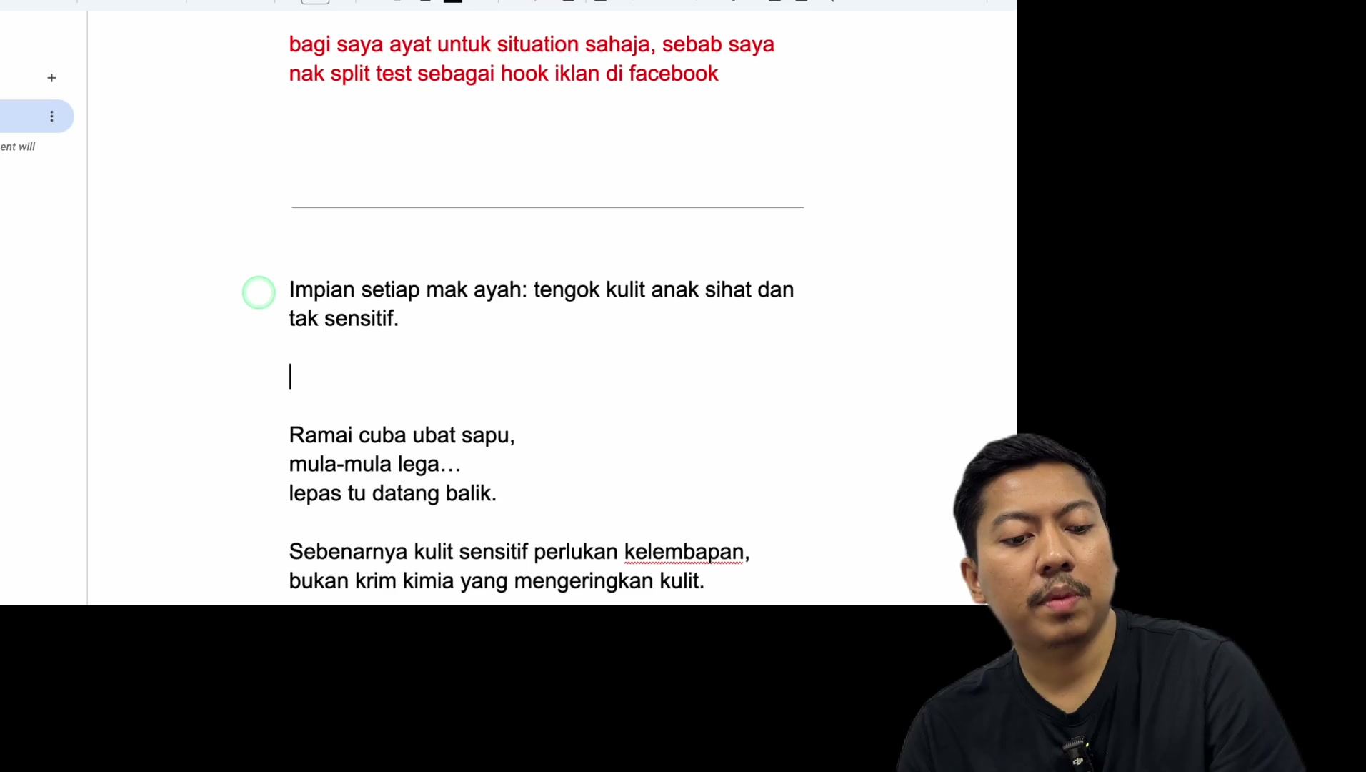 Paparan rakaman pada 00:04:09