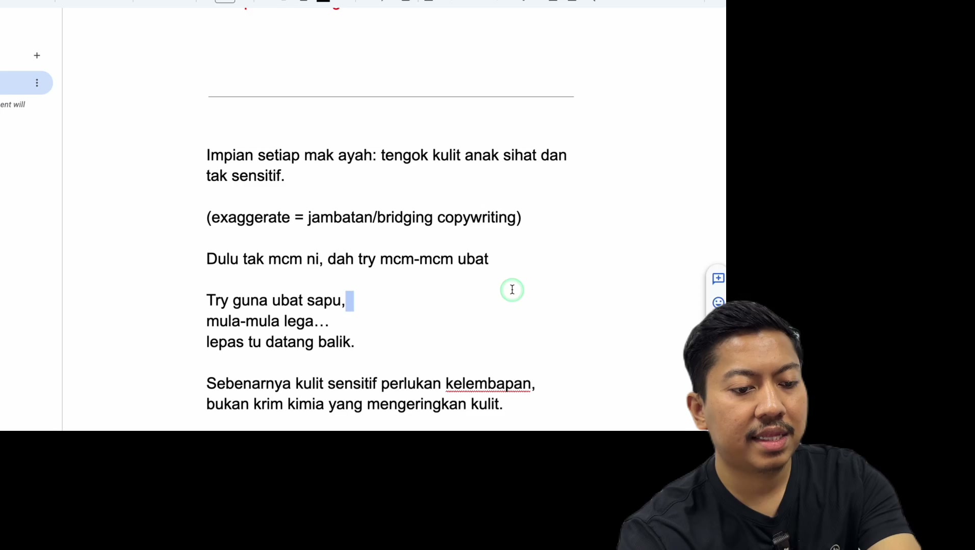 Paparan rakaman pada 00:05:36