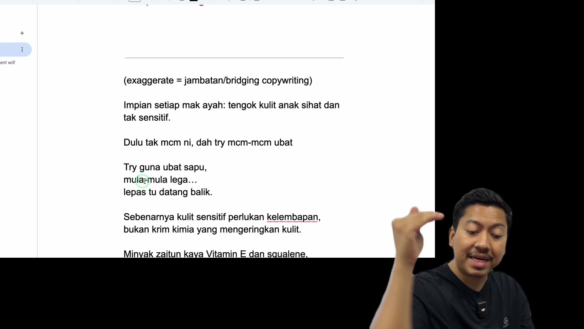 Paparan rakaman pada 00:05:51