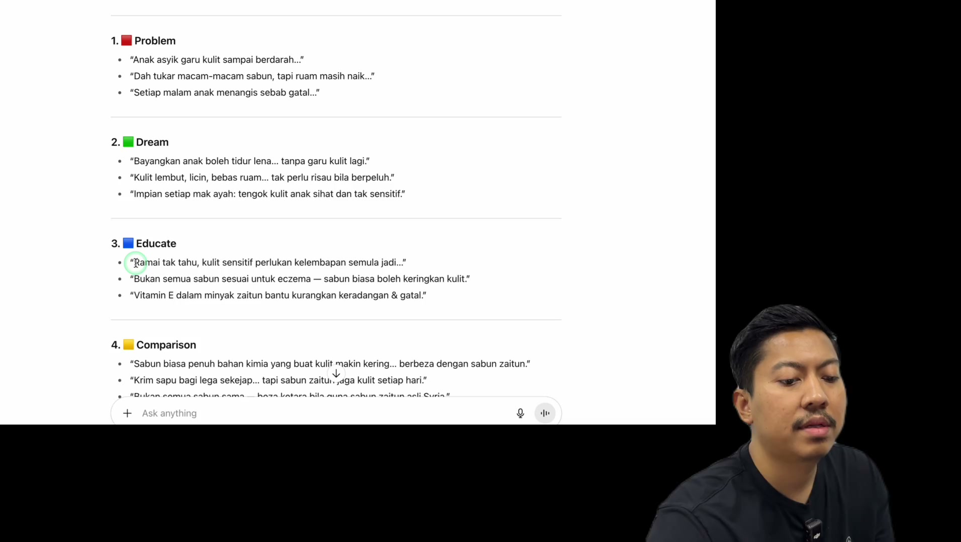 Paparan rakaman pada 00:06:09