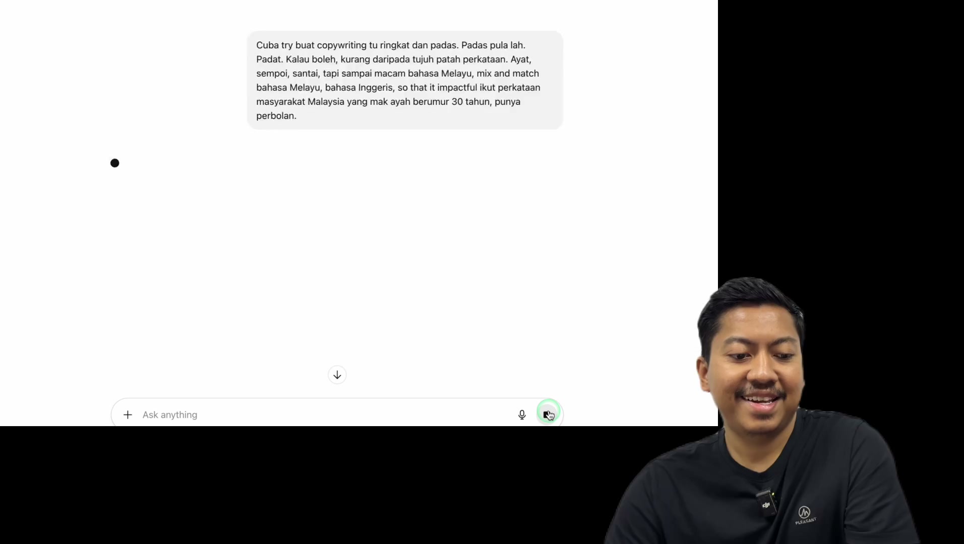 Paparan rakaman pada 00:07:00