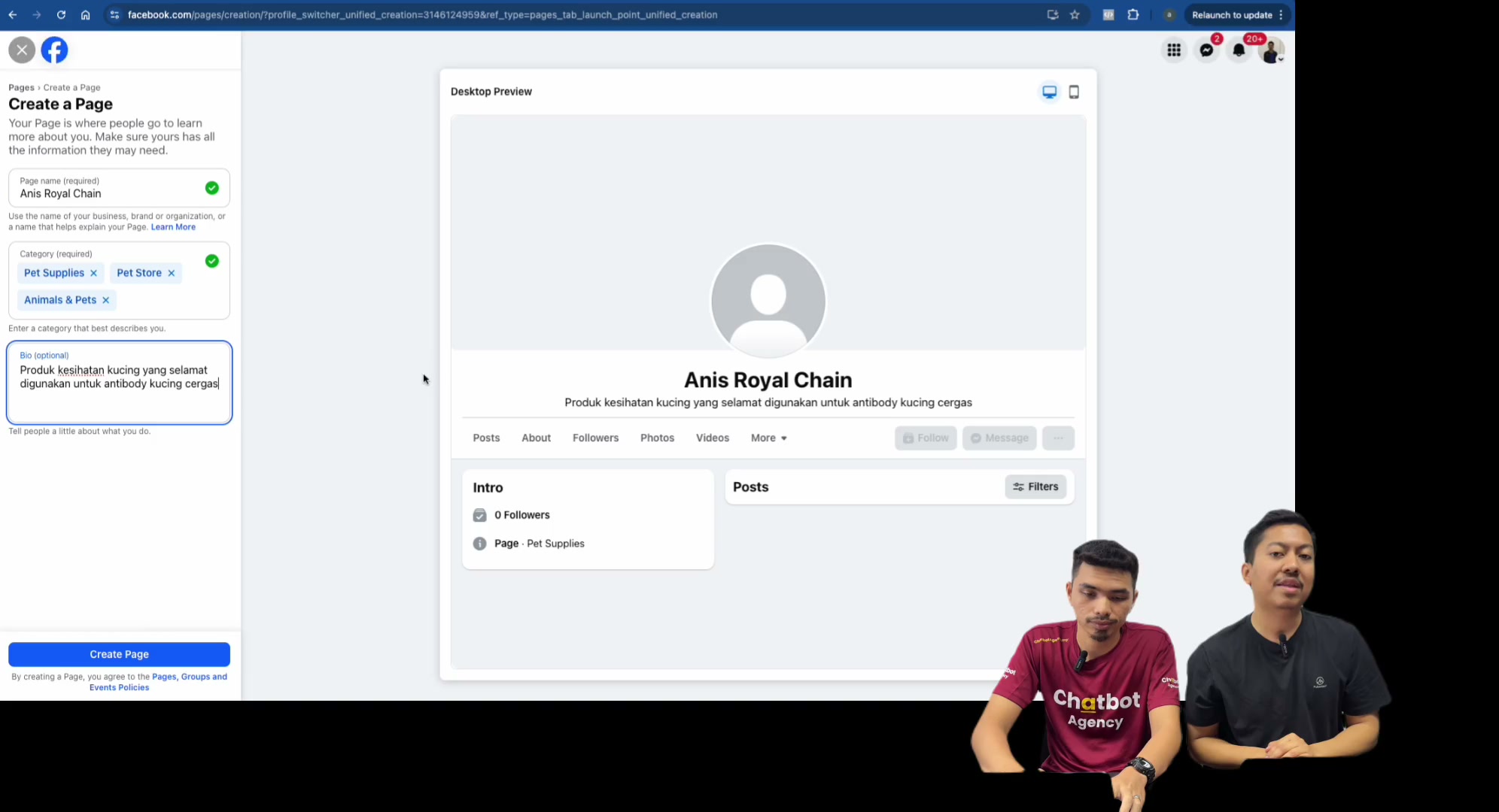 Paparan rakaman pada 00:05:15