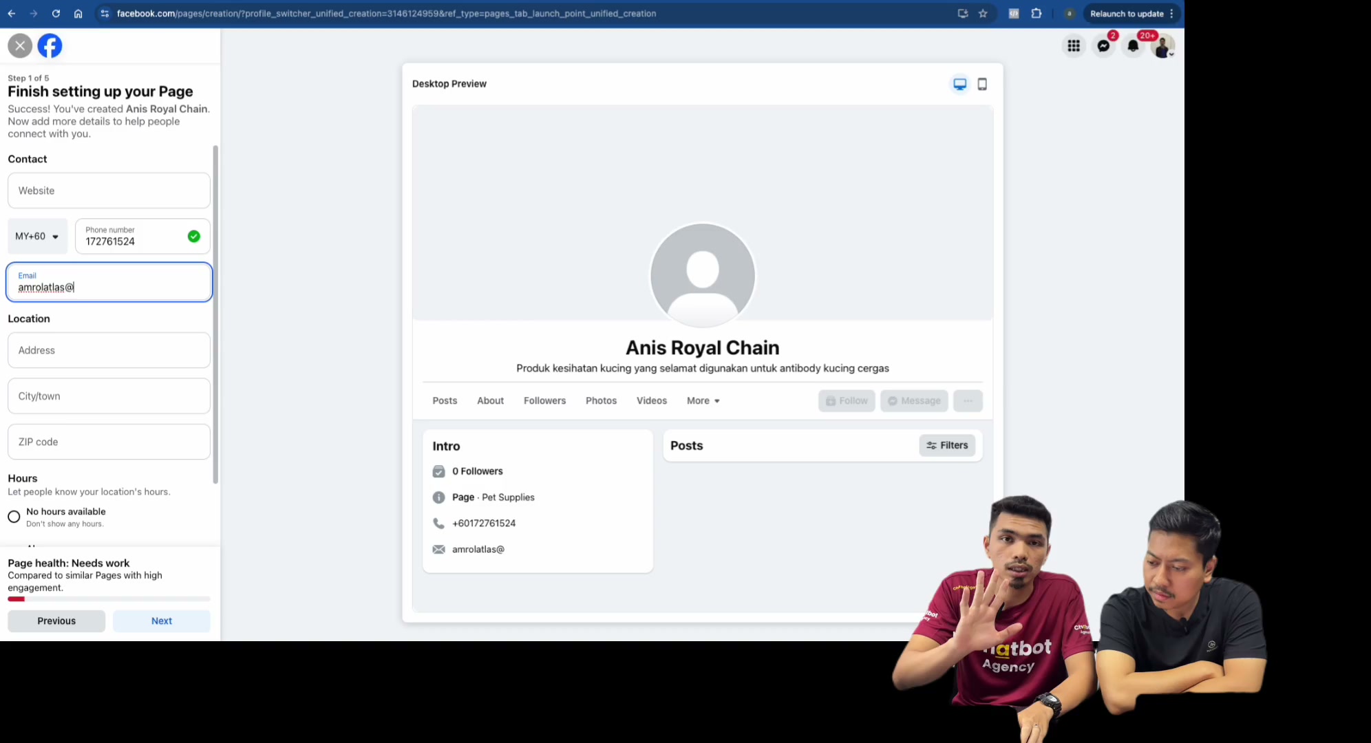 Paparan rakaman pada 00:07:18