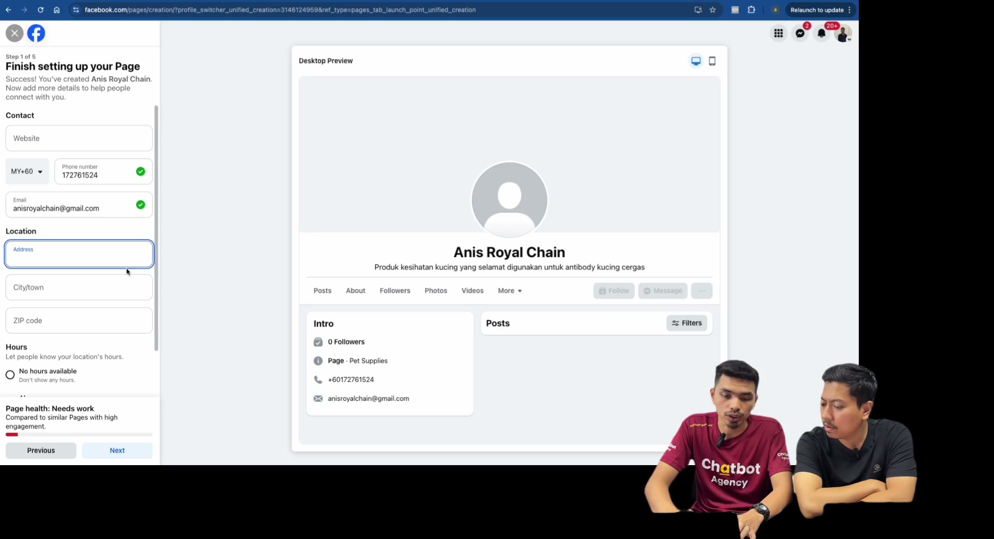 Paparan rakaman pada 00:07:33