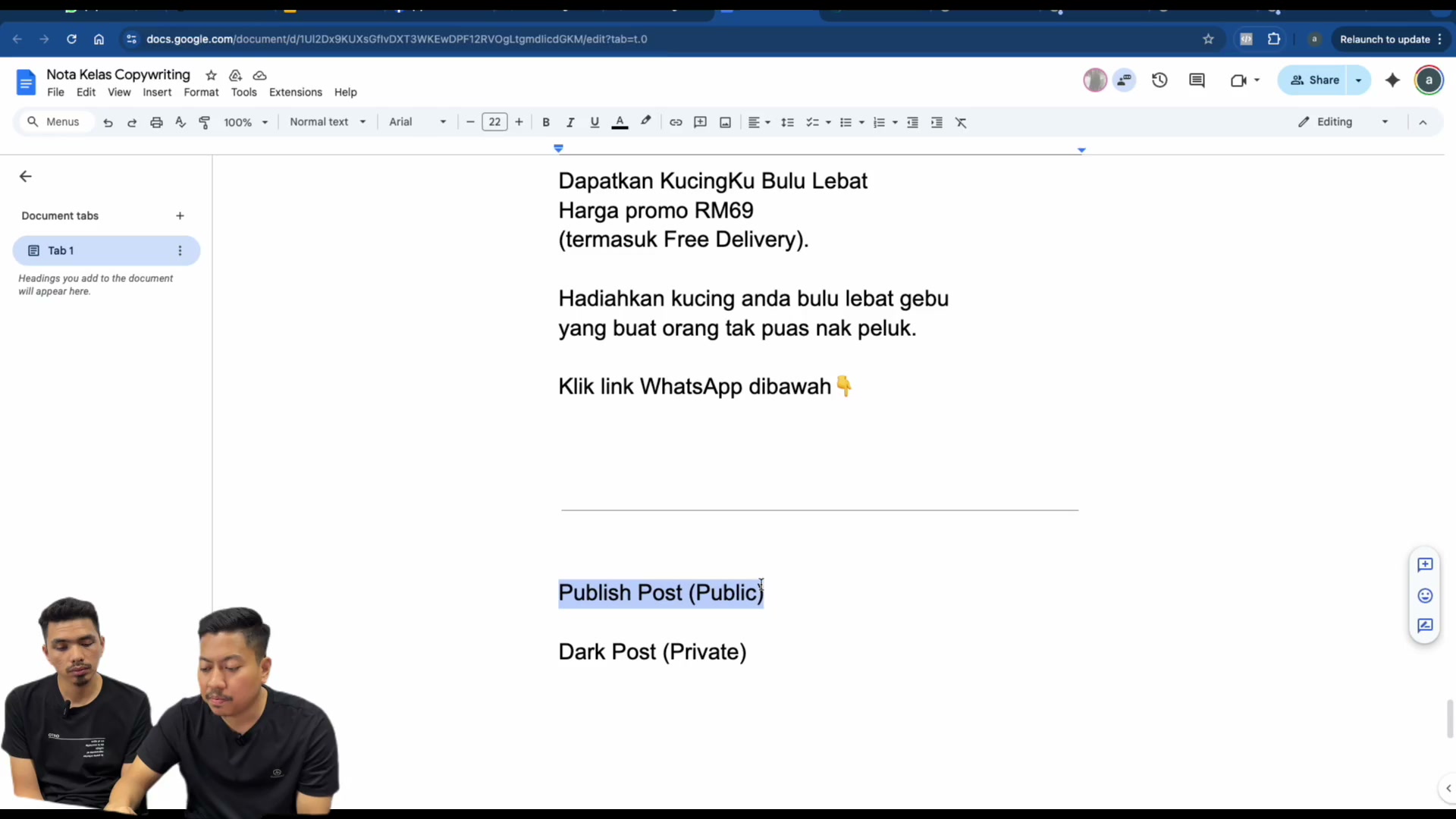 Paparan rakaman pada 00:11:45