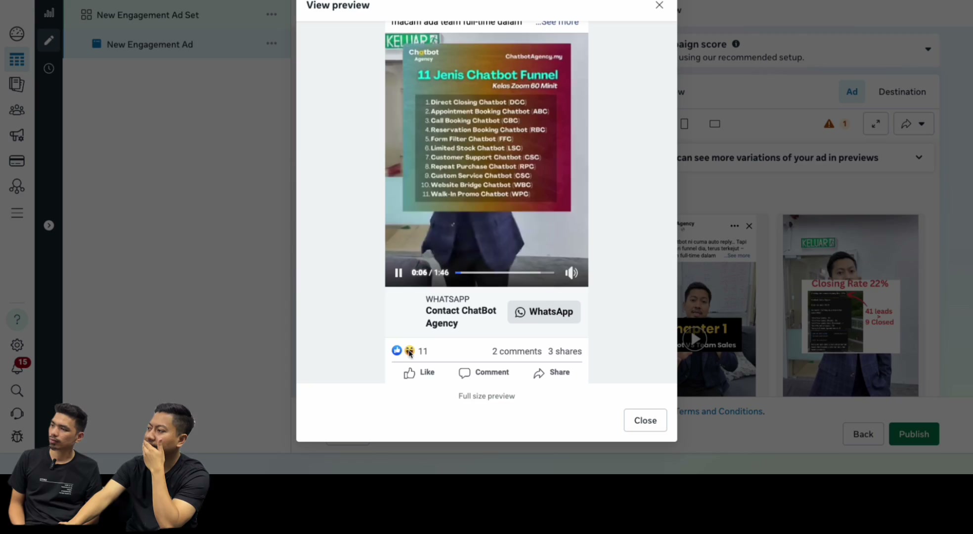 Paparan rakaman pada 00:16:39
