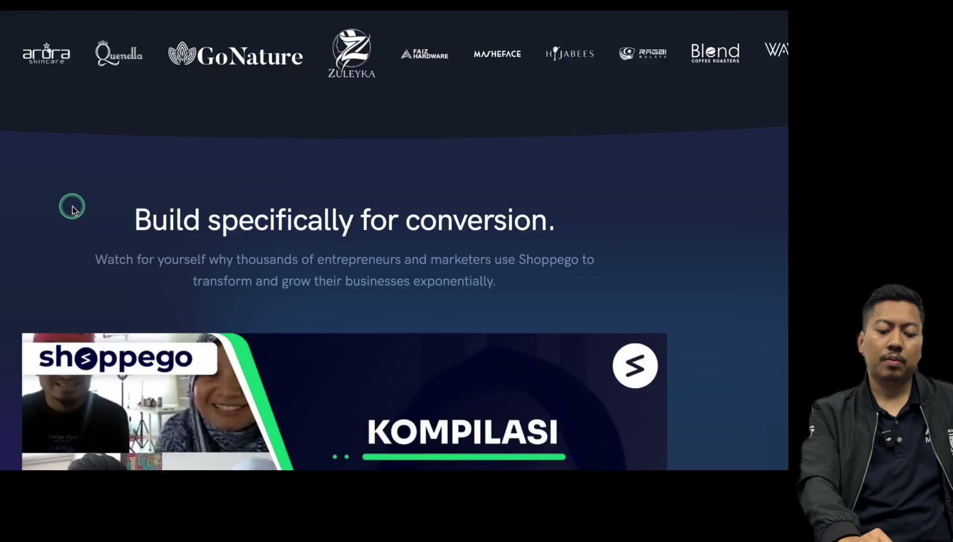 Paparan rakaman pada 00:05:54