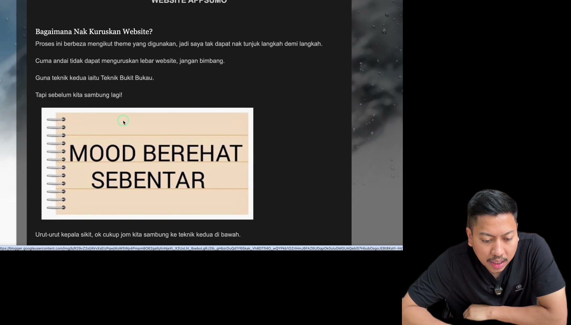 Paparan rakaman pada 00:03:54