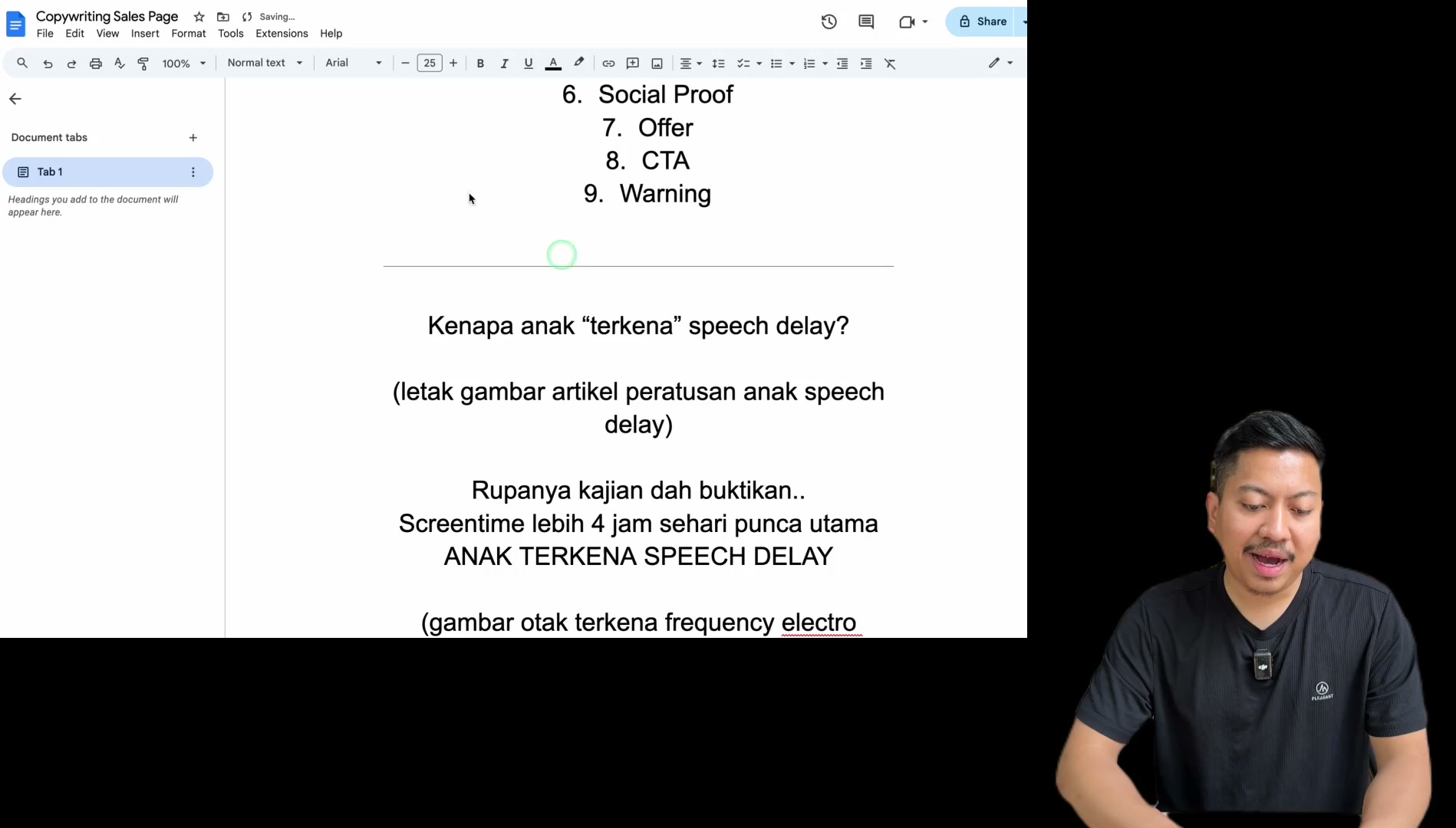 Paparan rakaman pada 00:23:15