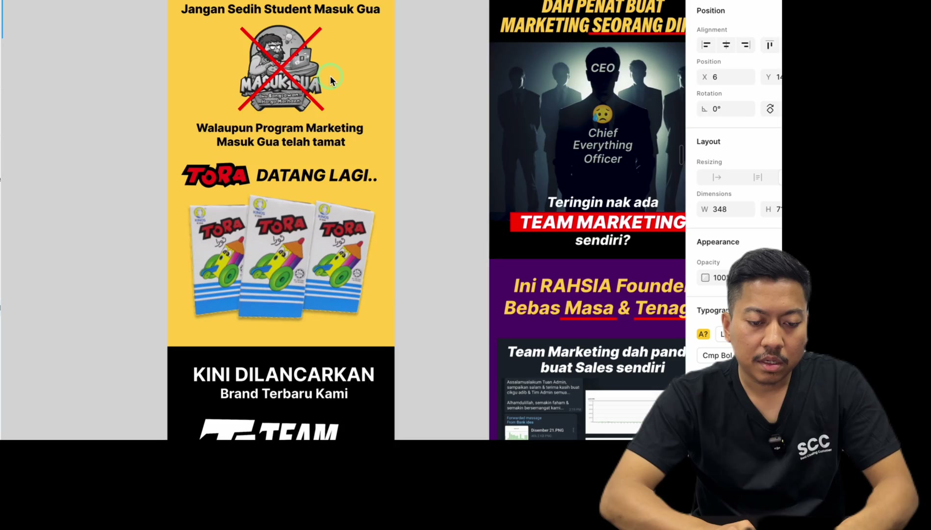 Paparan rakaman pada 00:14:06