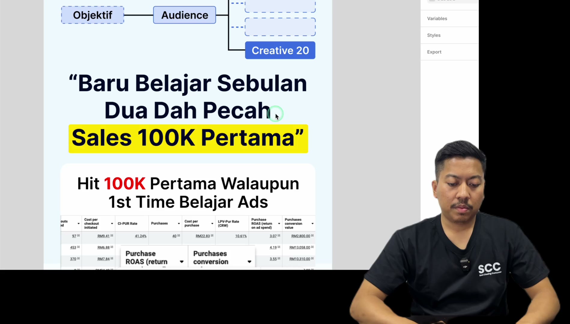Paparan rakaman pada 00:08:57