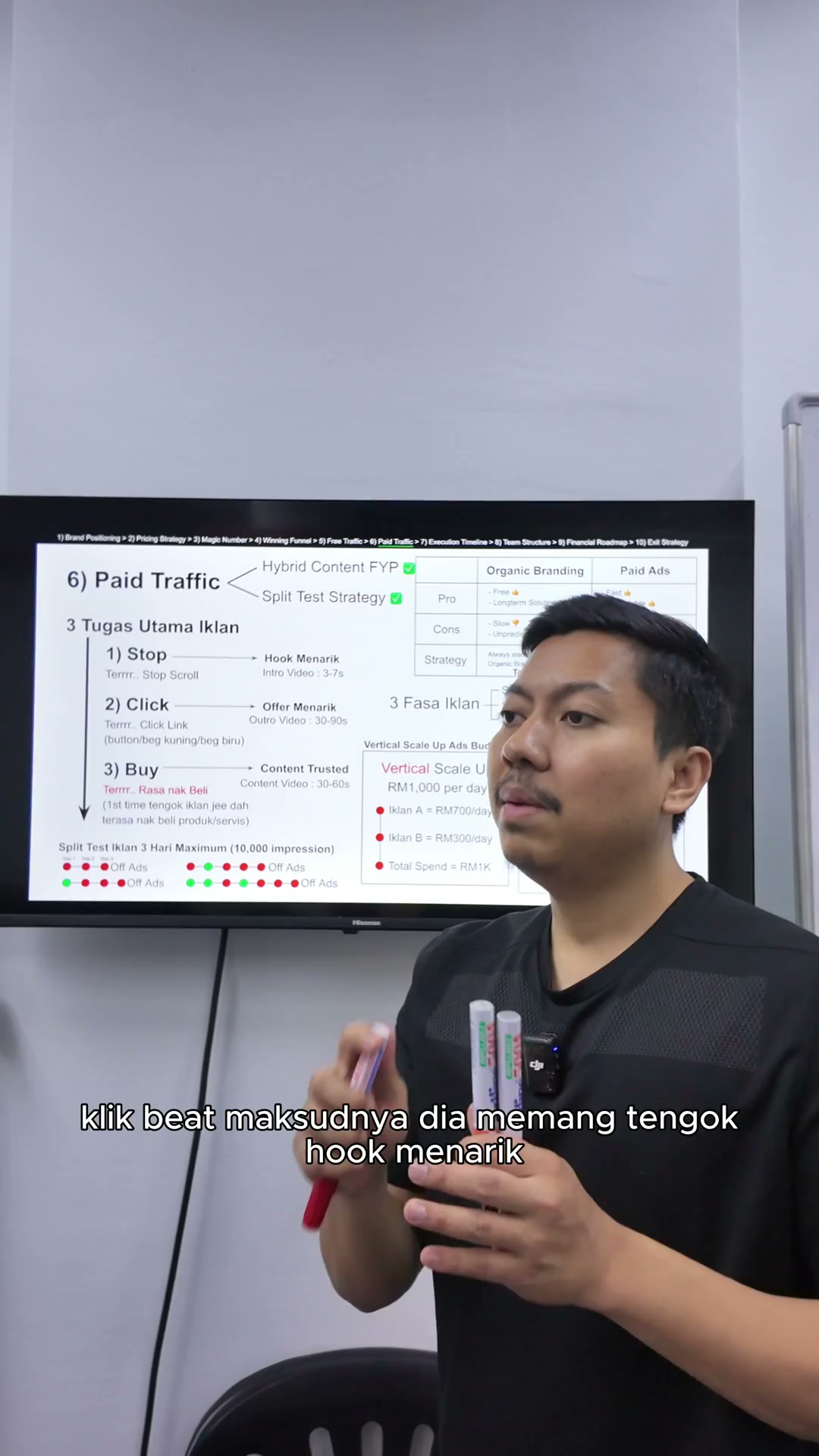 Paparan rakaman pada 00:03:18