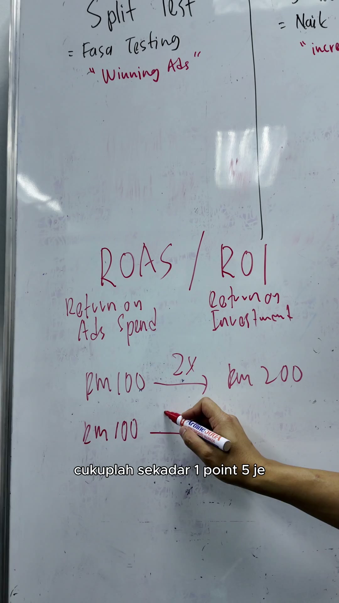Paparan rakaman pada 00:05:03