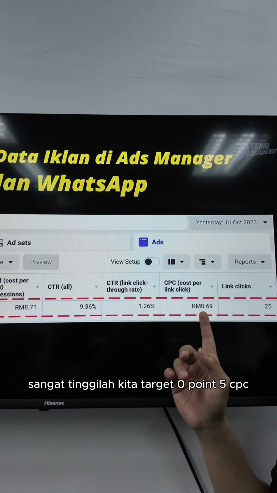 Paparan rakaman pada 00:03:24