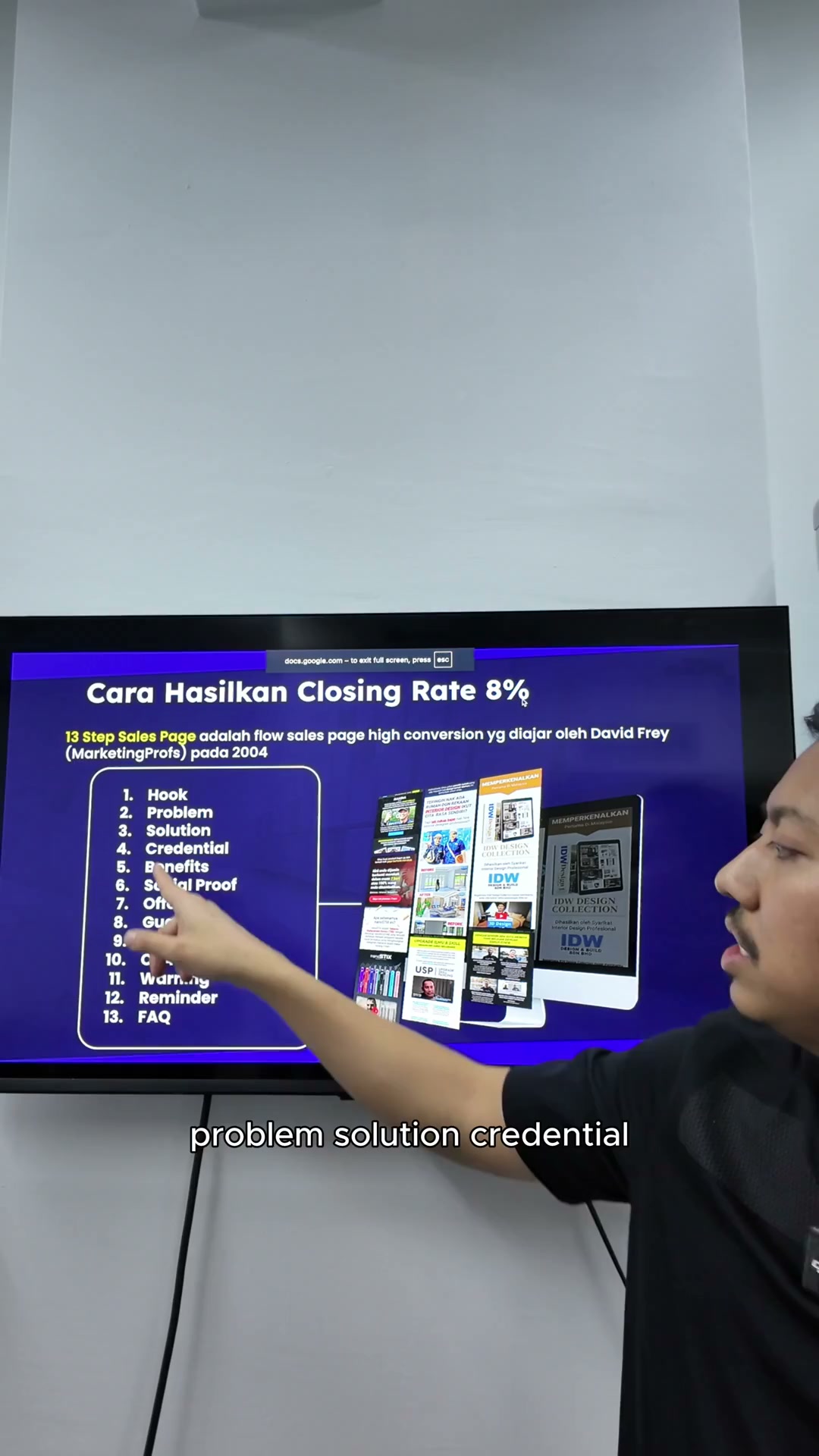 Paparan rakaman pada 00:02:45
